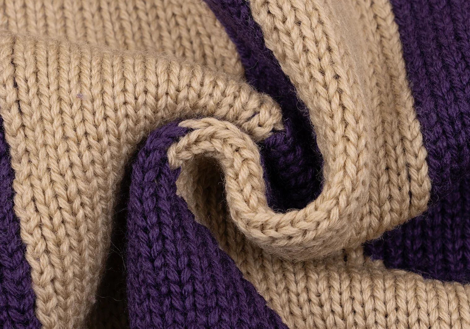 Dries Van Noten Knit Sweater in Purple, Size M with Minor Flaw Size US M / EU 48-50 / 2 - 12 Thumbnail