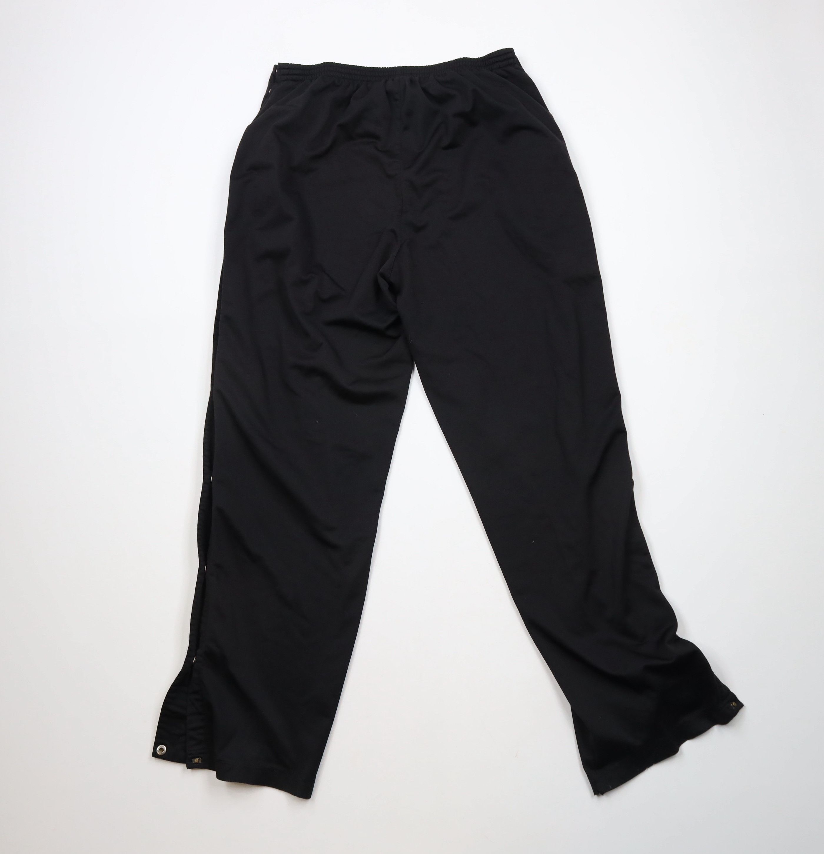 Adidas × Vintage Vintage Y2K 2000 Adidas Wide Leg Tearaway Pants Black Size US 38 / EU 54 - 11 Thumbnail