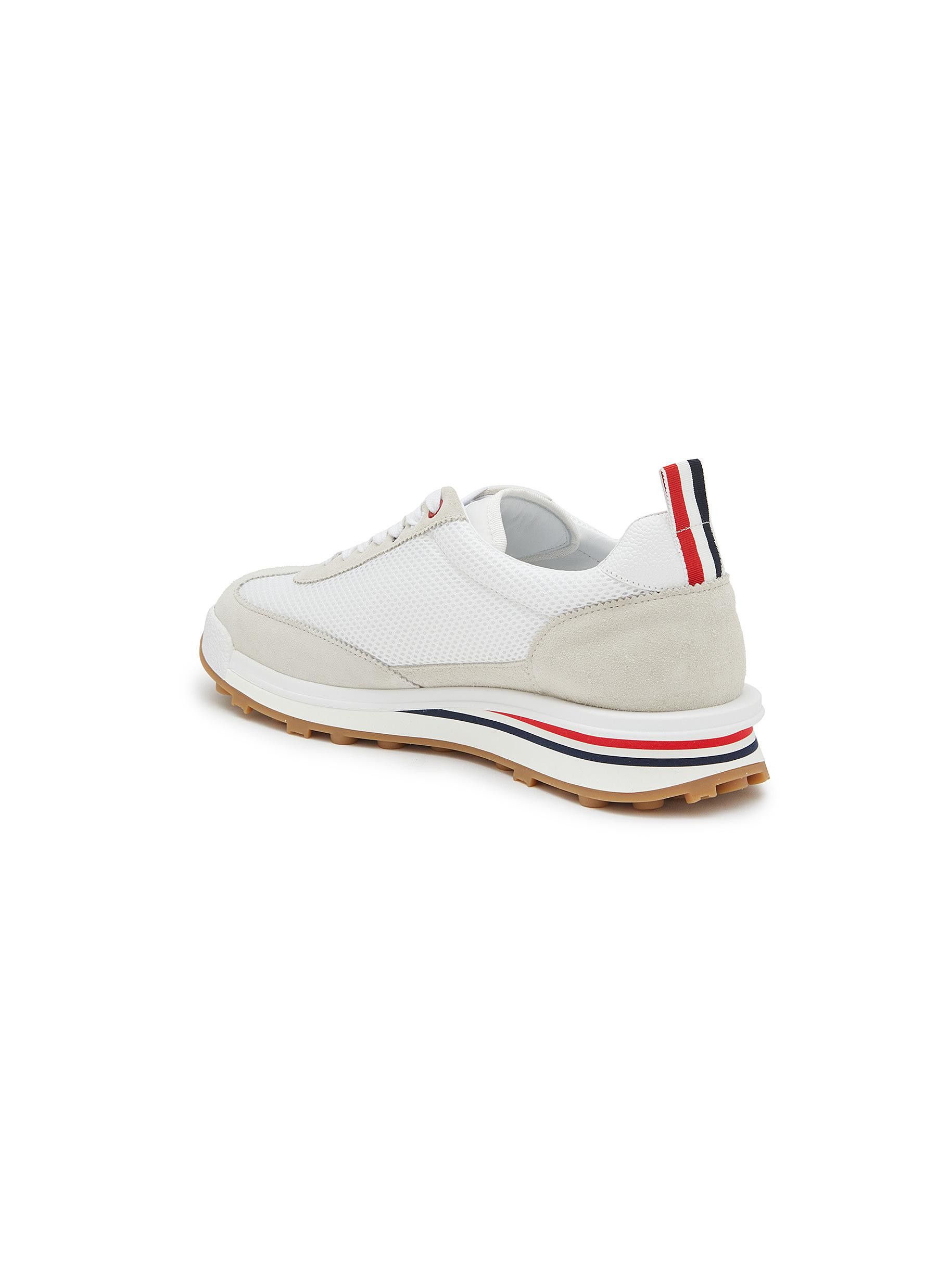 Thom Browne o1s22i1n1124 Tech Runner Sneakers in White Size US 10 / EU 43 - 5 Thumbnail