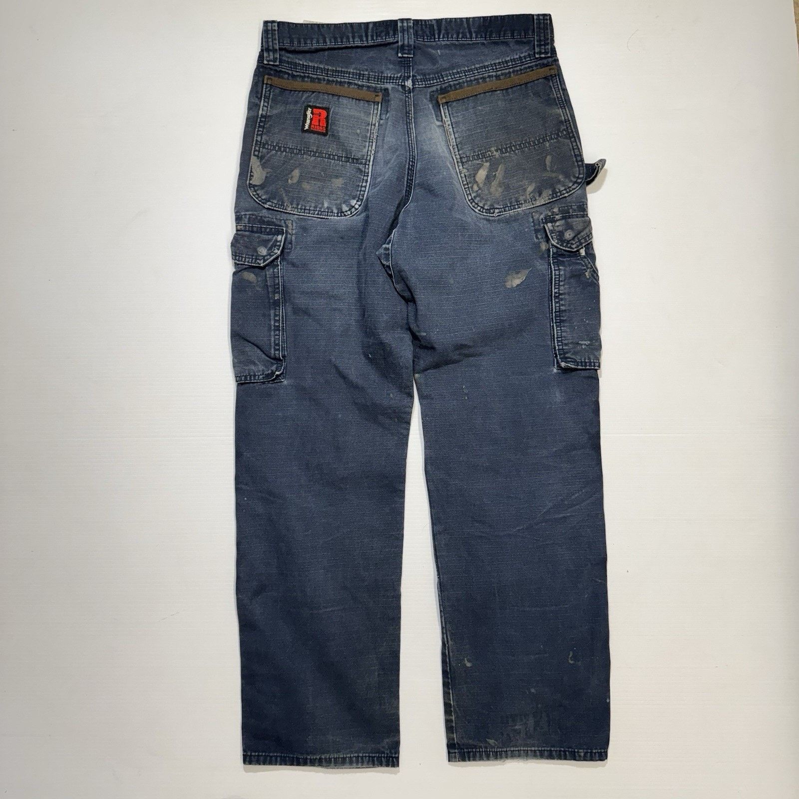 Wrangler Wrangler Riggs Workwear Ranger Relaxed Fit Black Men 31x32 Size US 31 - 6 Thumbnail