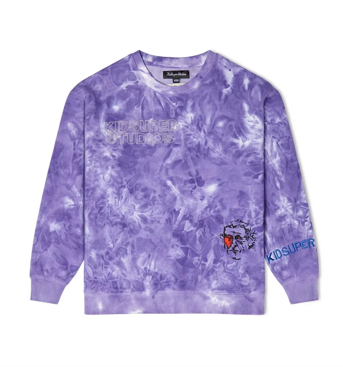 KidSuper Kidsuper Dyed Crewneck Sweatshirt Size US M / EU 48-50 / 2 - 1 Thumbnail
