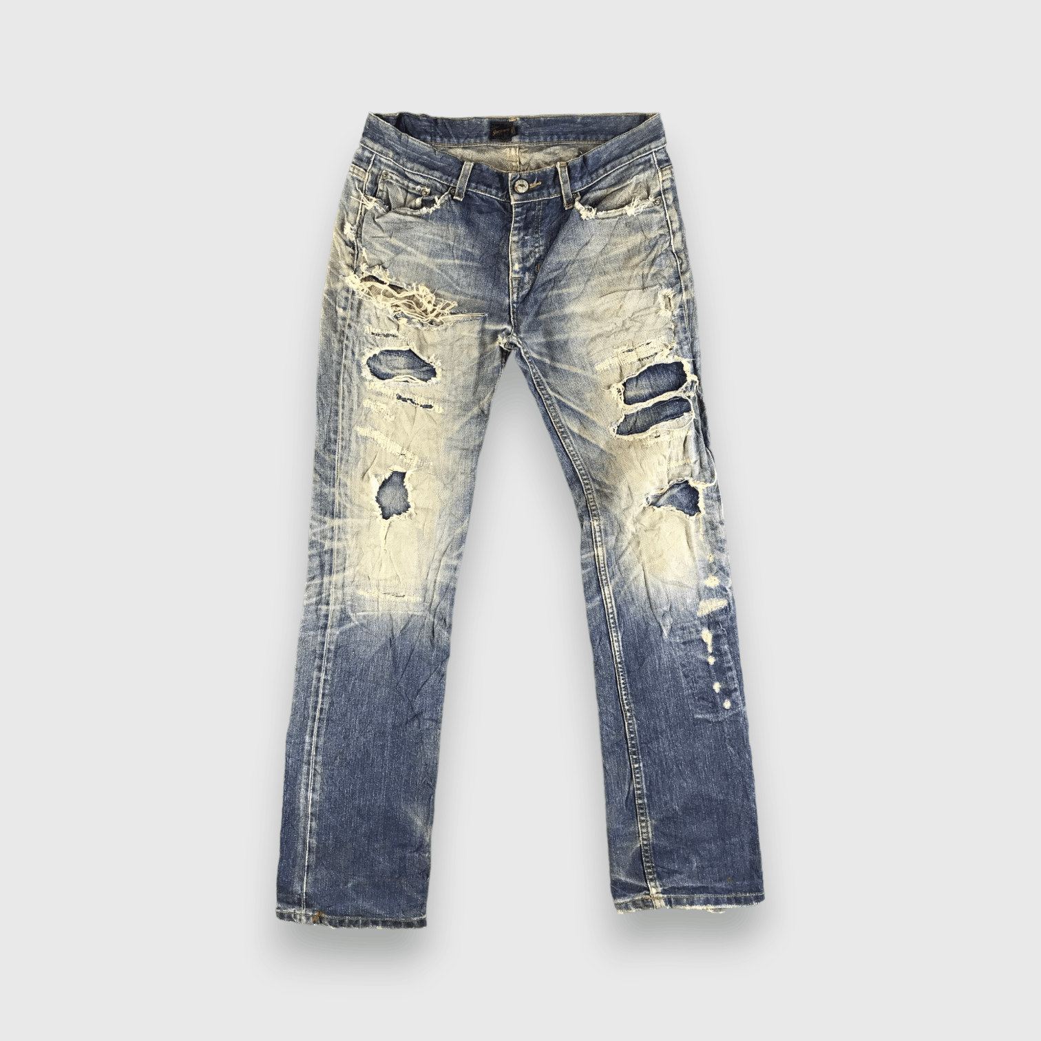 JACKROSE Vintage Jack Rose Wear Jeans-J3746 Size US 33 - 1 Thumbnail