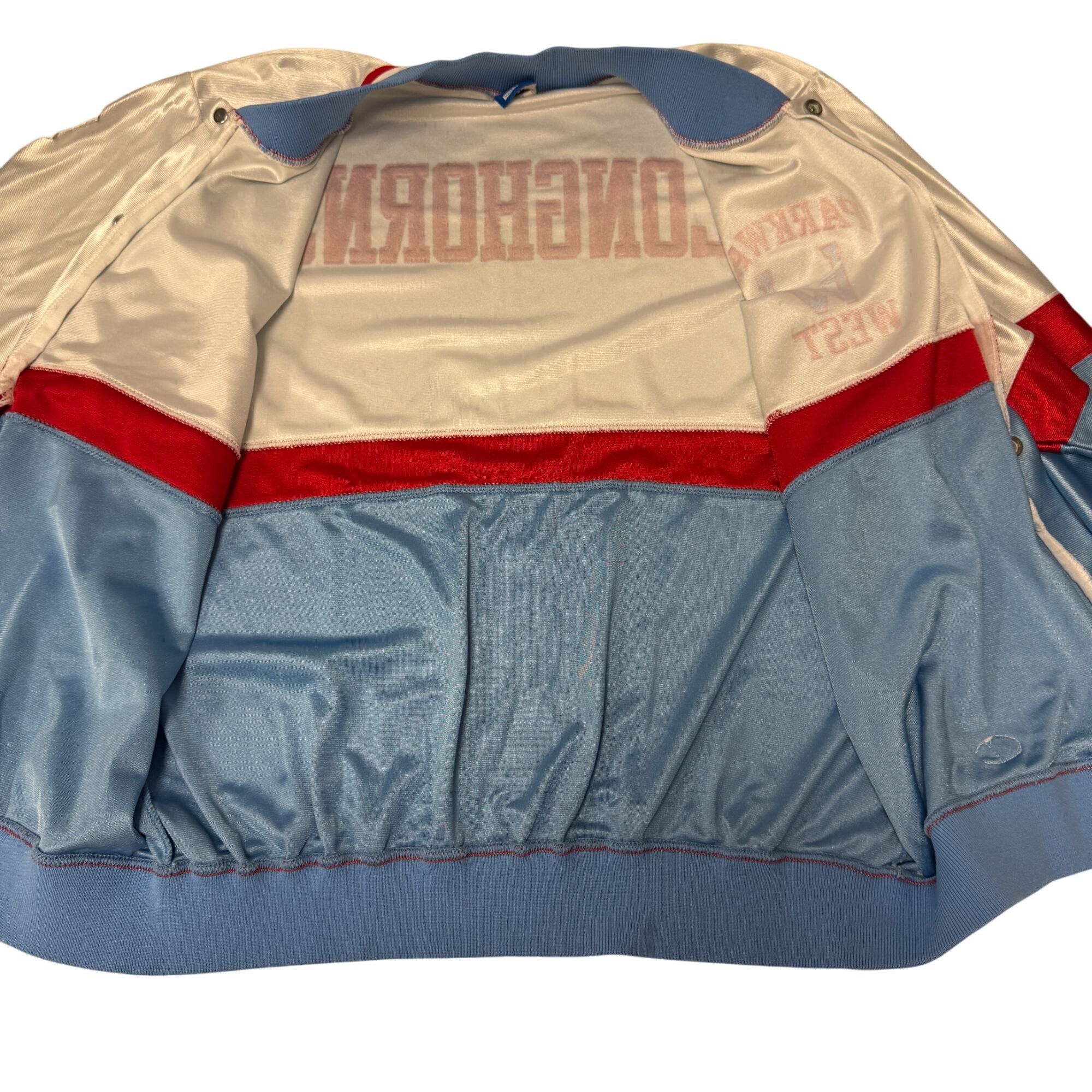 Champion 90's Champion SHINY Parkway West LONGHORNS Coaches Jacket Size US L / EU 52-54 / 3 - 16 Thumbnail