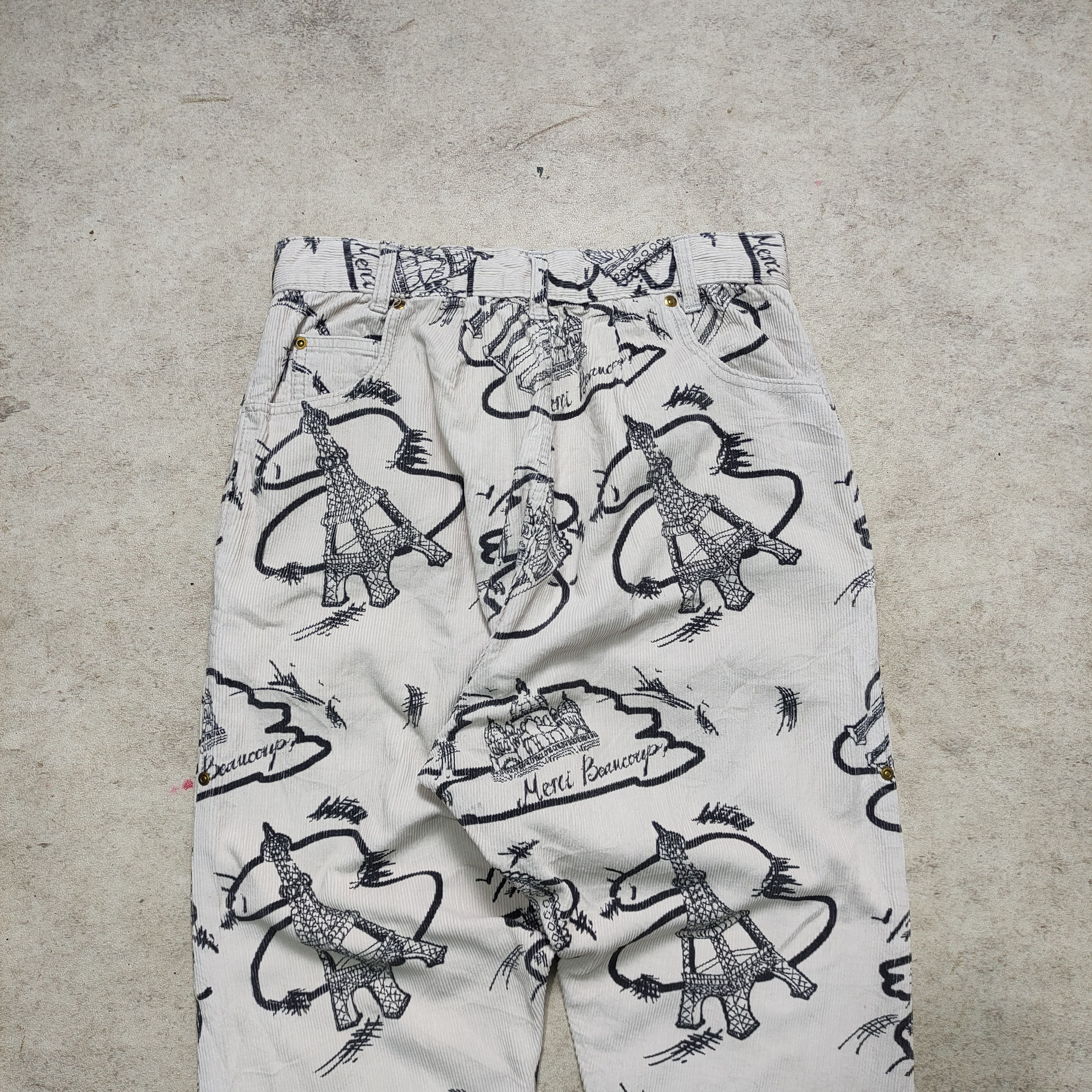Issey Miyake Mercibeaucoup Paris Pattern Issey Miyake Size US 30 / EU 46 - 4 Thumbnail
