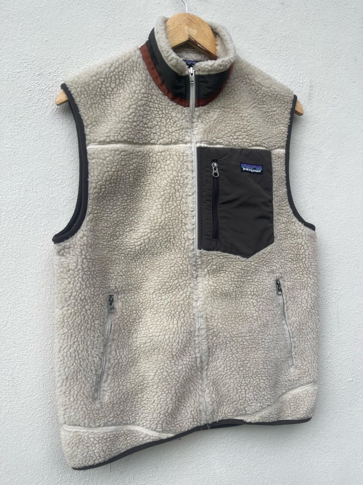 Patagonia Patagonia Fleece Sherpa Deep File Sleeve Less Jacket Size US M / EU 48-50 / 2 - 2 Thumbnail
