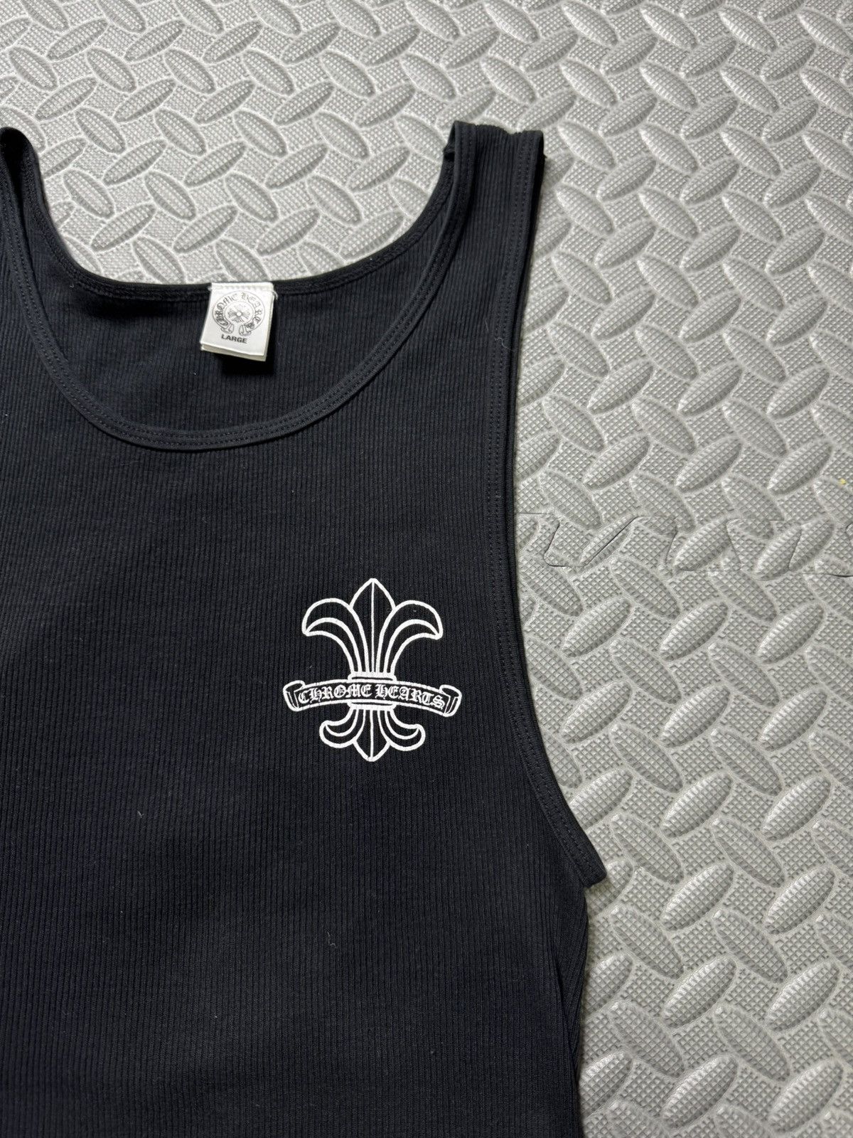 Chrome Hearts RARE! FLEUR DE LIS RIBBED TANKTOP Size US L / EU 52-54 / 3 - 8 Thumbnail