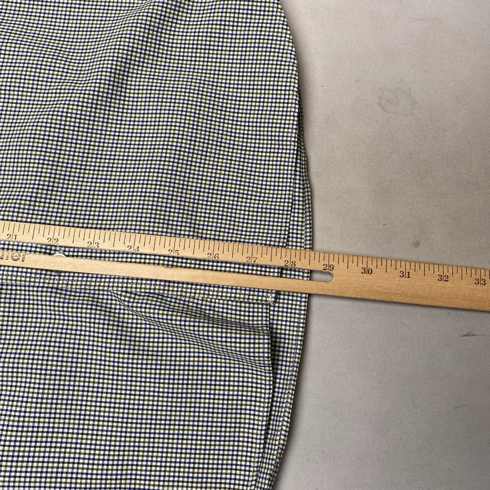 Todd Snyder Todd Snyder Gingham Check Button Up Shirt Men's 15.5 32/33 Size US M / EU 48-50 / 2 - 8 Thumbnail