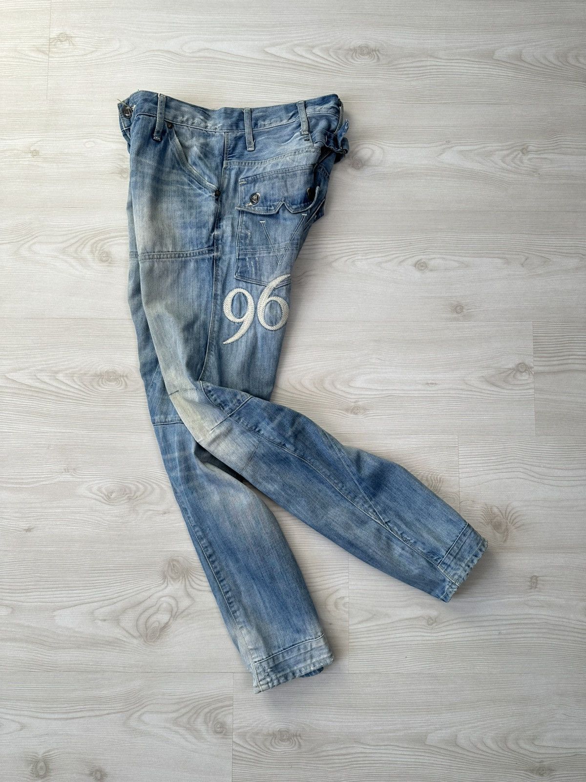 G-Star × If Six Was Nine × Vintage Vintage Y2k G Star Raw 96 Baggy Jeans Size US 30 / EU 46 - 1 Thumbnail