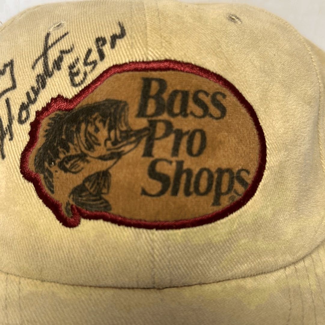Bass Pro Shops Bass Pro Shops Adjustable Snapback Hat Signed By Jimmy Houston Baseball Cap Men One Size Multicolor 100% Cotton Size ONE SIZE - 3 Thumbnail