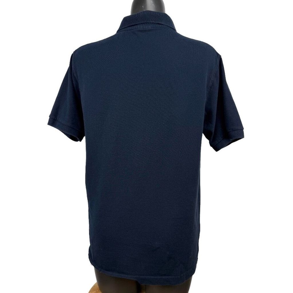 Handmade COOL CLIT Handmade Navy Blue Polo Shirt Short Sleeve Size M Size L / US 10 / IT 46 - 3 Thumbnail