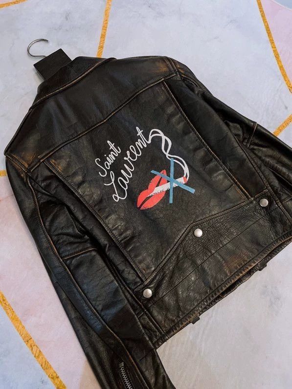 Saint Laurent Paris Saint Laurent Paris Tailored motorcycle leather jacket-2506 Size US S / EU 44-46 / 1 - 4 Thumbnail