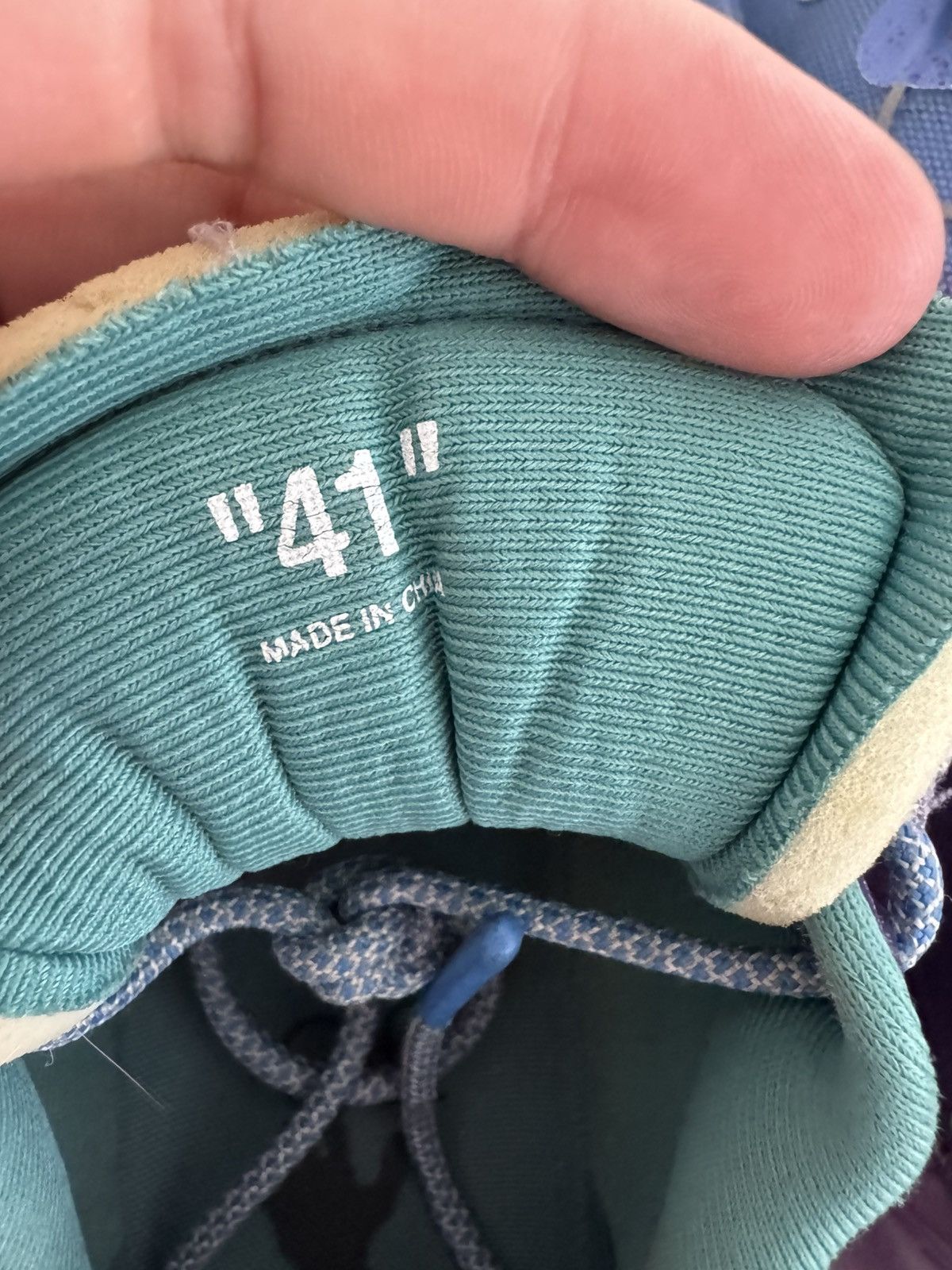 Off-White Off-White ODSY-1000 Sneakers Purple/Blue Size 41 Preowned Size US 8 / EU 41 - 8 Thumbnail