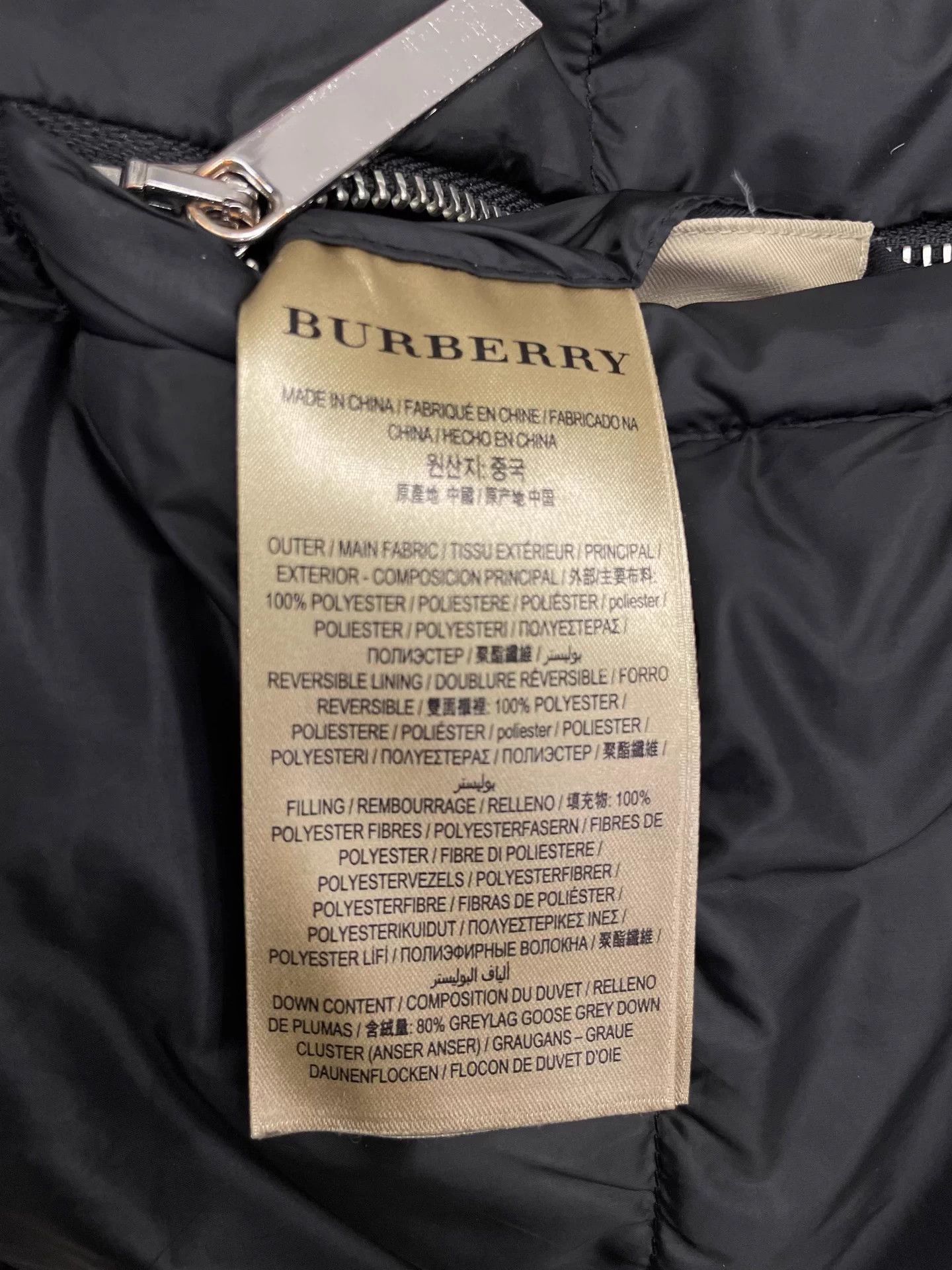 Burberry Burberry Check Down Jacket Size M Size M / US 6-8 / IT 42-44 - 8 Thumbnail