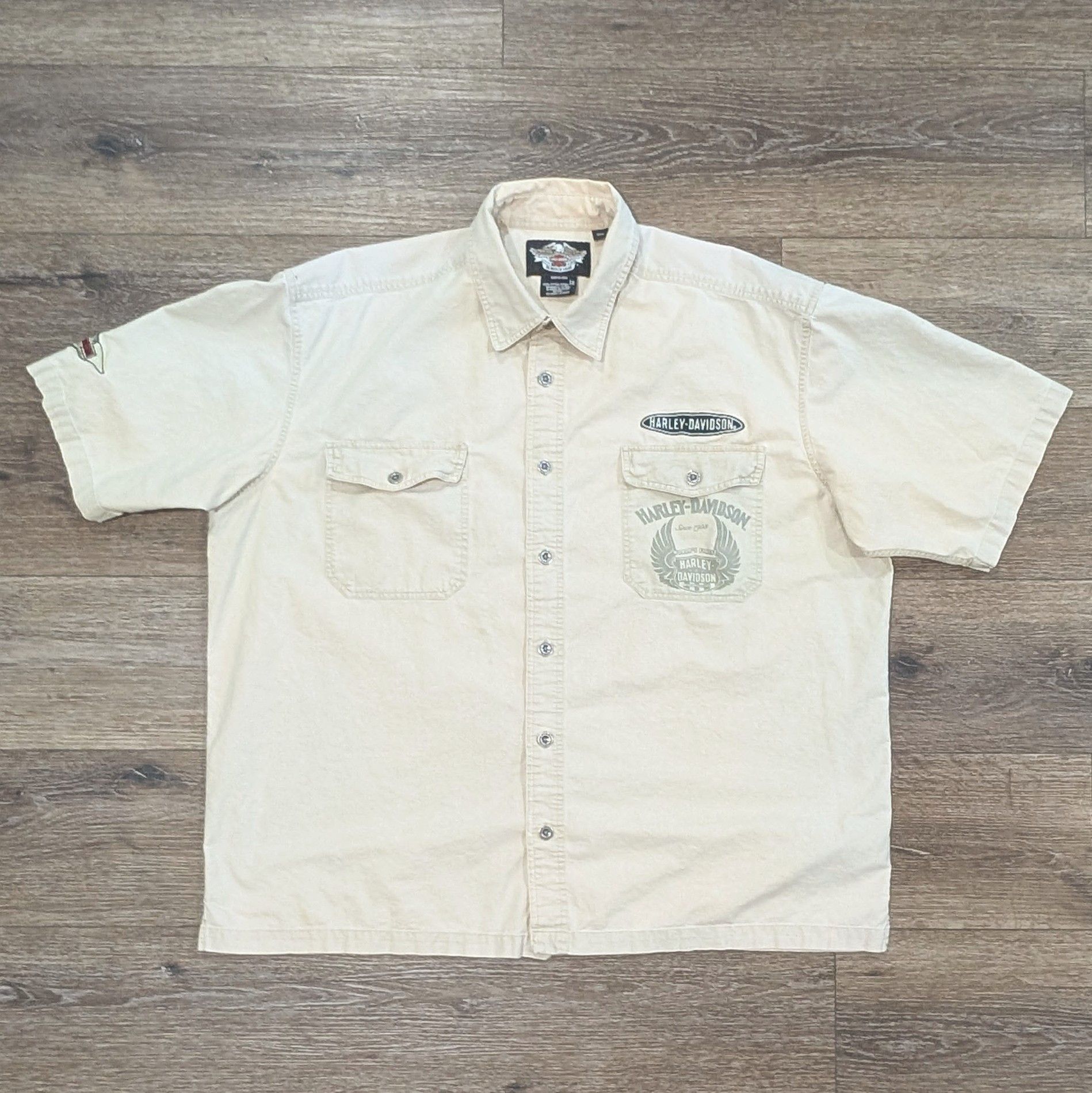 Harley Davidson Harley Davidson the Great Freedom Machine button up shirt Size US XXL / EU 58 / 5 - 3 Thumbnail