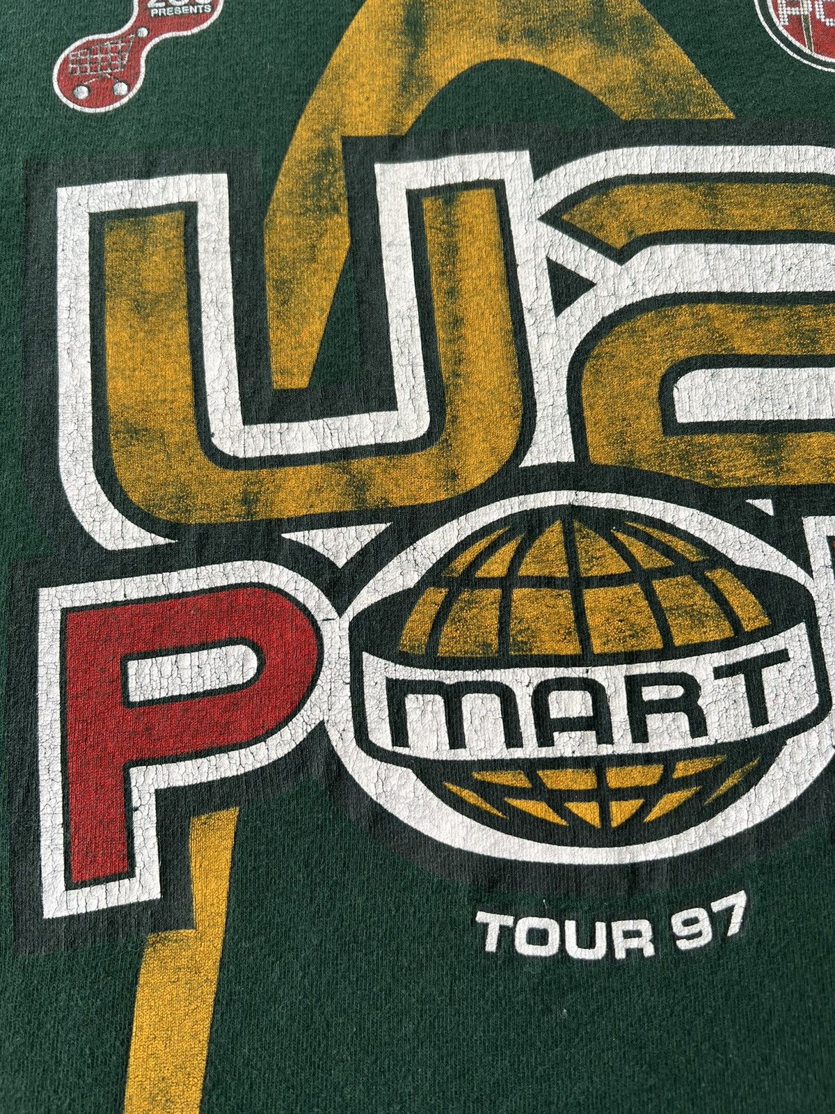 Band Tees Vintage 1997 U2 Popmart Tour Rock Band Green T-shirt Size US L / EU 52-54 / 3 - 7 Thumbnail