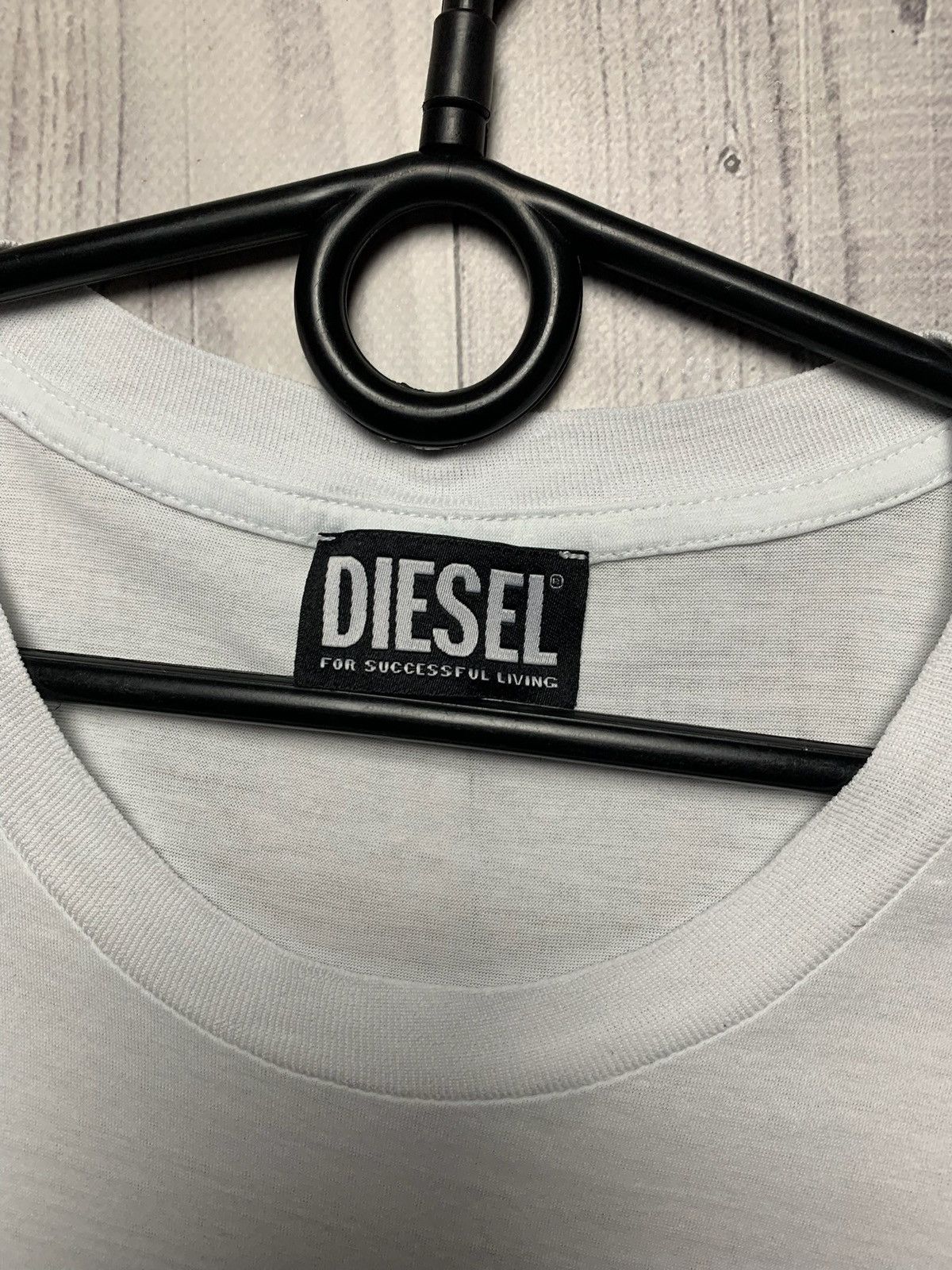 Diesel × Vintage Diesel tee big logo white size M Size US M / EU 48-50 / 2 - 5 Thumbnail