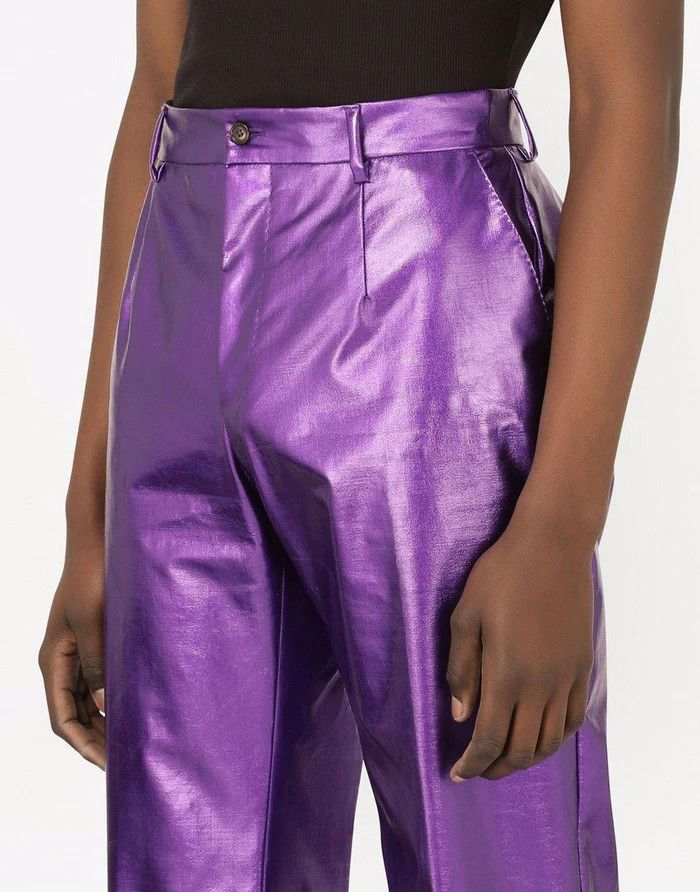 Dolce & Gabbana o1y0125 Casual Pant in Purple Size US 28 / EU 44 - 4 Thumbnail