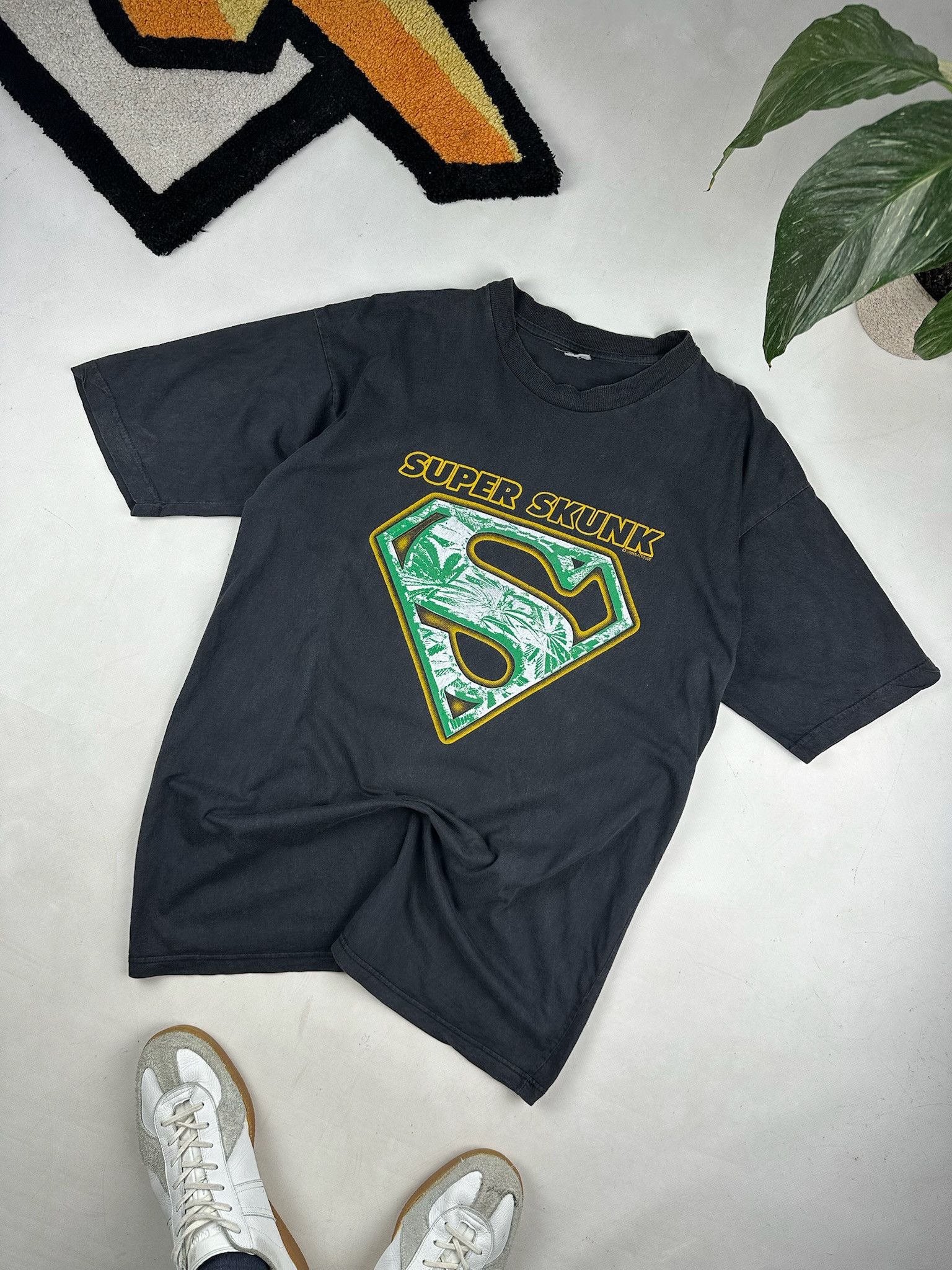Vintage Vintage Super Skunk Urban Attitude T-shirt weed marijuana Size US L / EU 52-54 / 3 - 2 Thumbnail