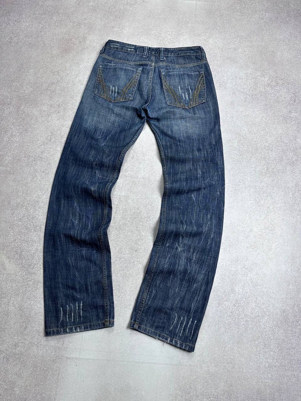 Dolce & Gabbana Vintage Dolce&Gabbaba Flared Y2K Avantgarde Jeans 32 Size US 32 / EU 48 - 6 Thumbnail