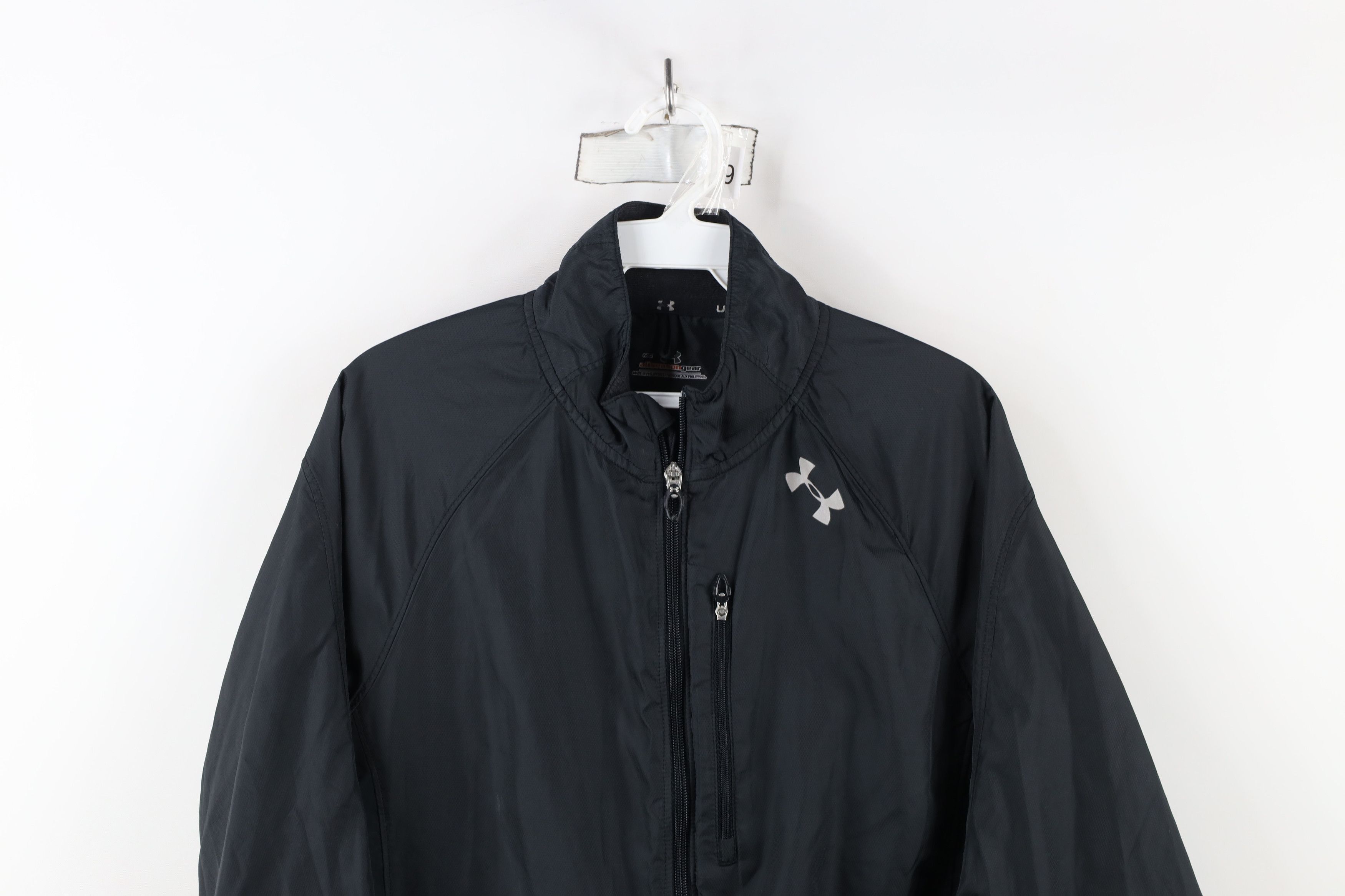 Under Armour × Vintage Under Armour Season Gear Lightweight Rain Windbreaker Jacket Size US M / EU 48-50 / 2 - 2 Thumbnail
