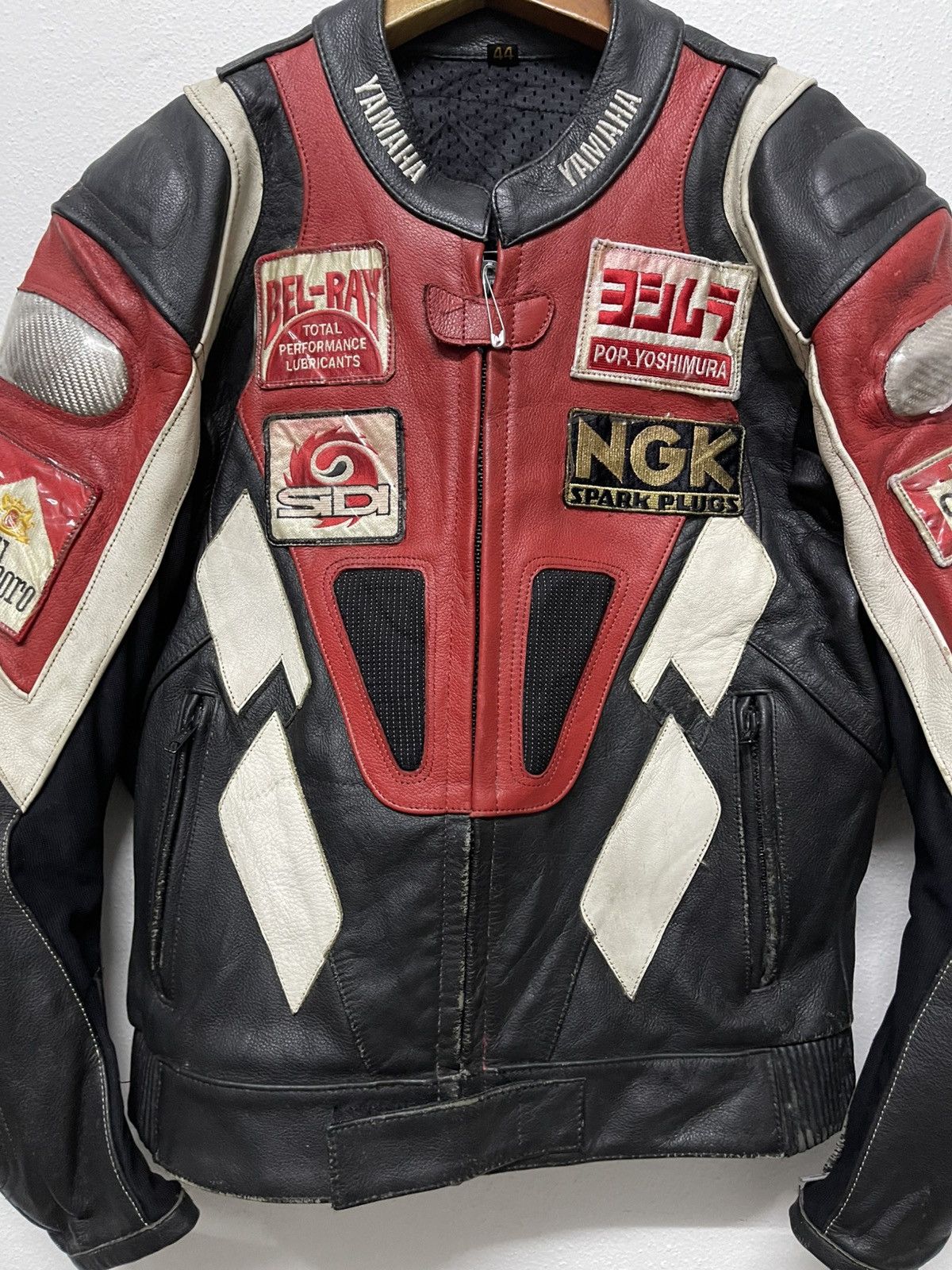 Yamaha 90s YAMAHA RACING LEATHER JACKET RARE DESIGN Size US XS / EU 42 / 0 - 5 Thumbnail
