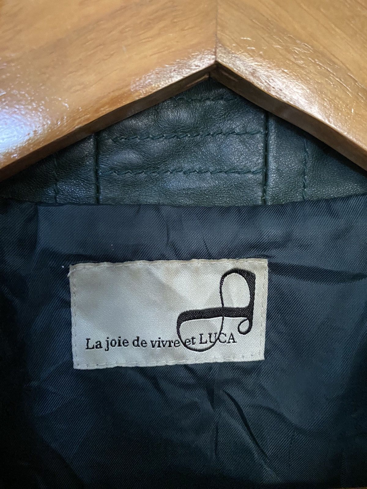 If Six Was Nine 2000s LUCA Japan hybrid Sheepskin leather jacket Size S / US 4 / IT 40 - 20 Thumbnail