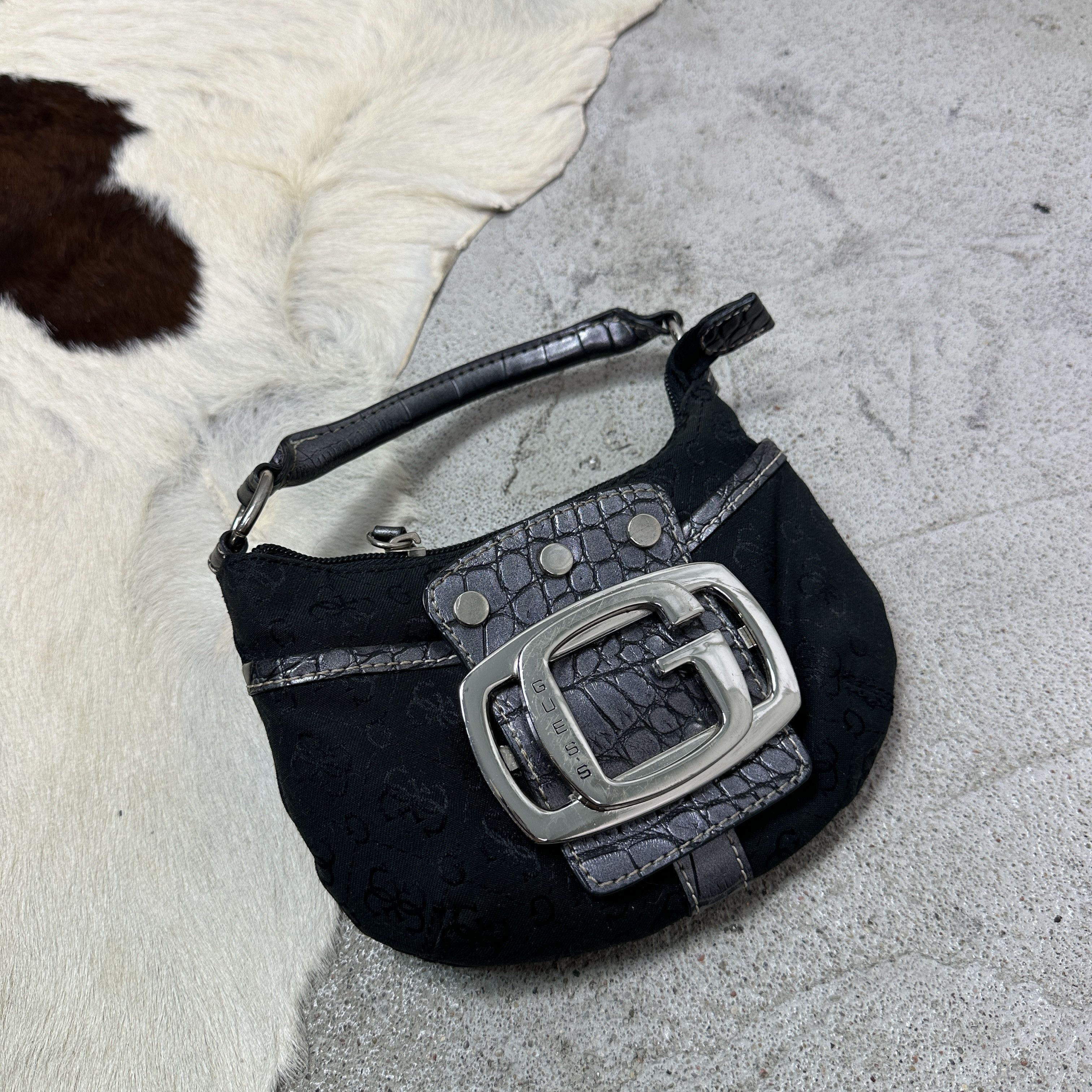 Guess Vintage Avant Garde Mini Guess Handbag Y2K Size ONE SIZE - 2 Thumbnail