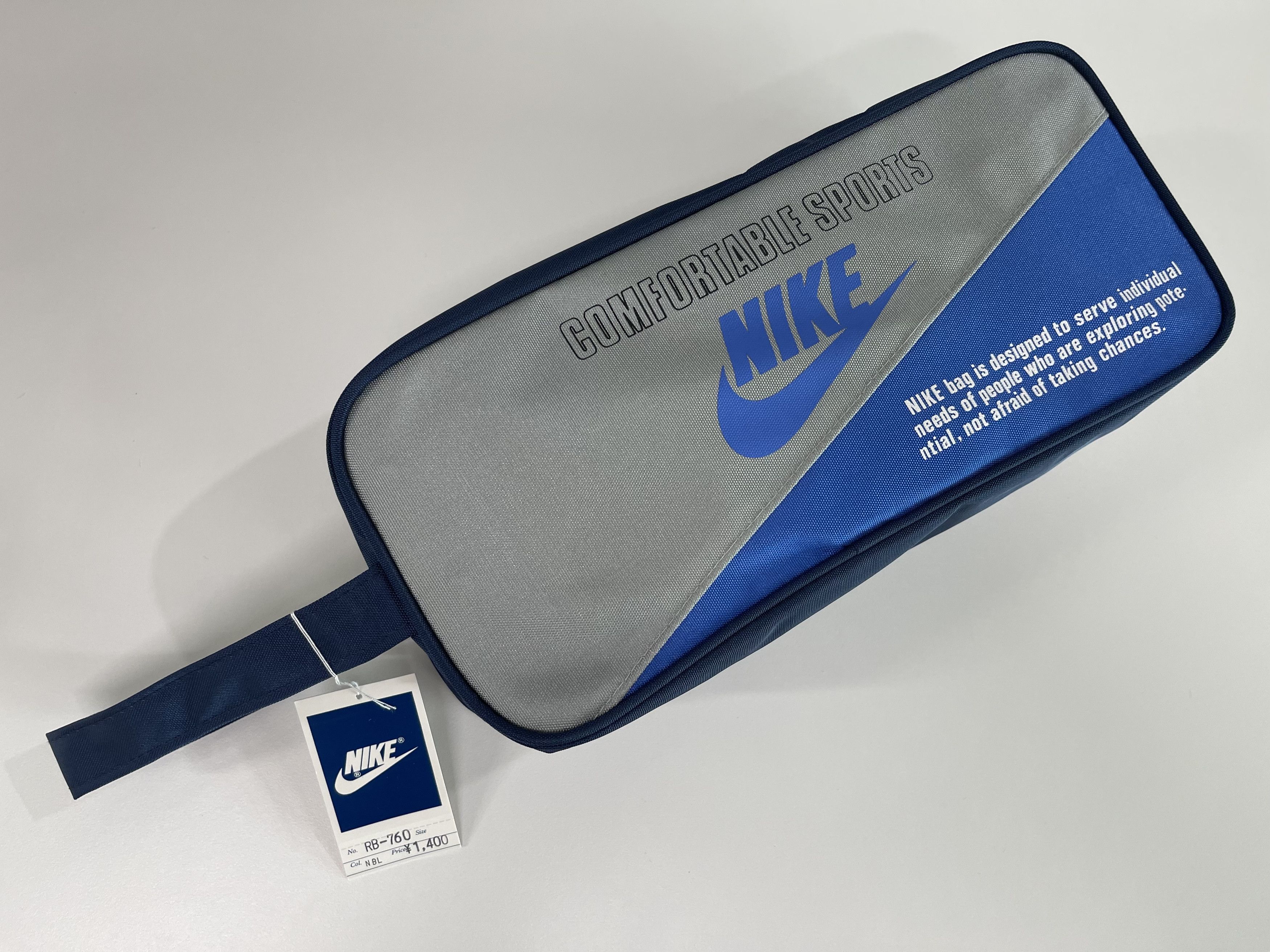 Nike Nike Blue Tag Japan Edition Sports Bag 80’s Vintage Size ONE SIZE - 2 Thumbnail