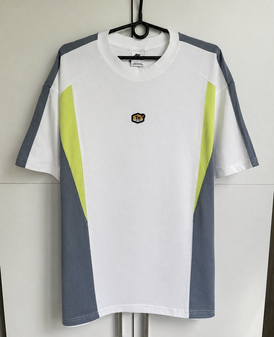 Nike NWT Nike TN Sportswear T-Shirt White Cotton Loose Fit Size L Size US L / EU 52-54 / 3 - 1 Thumbnail