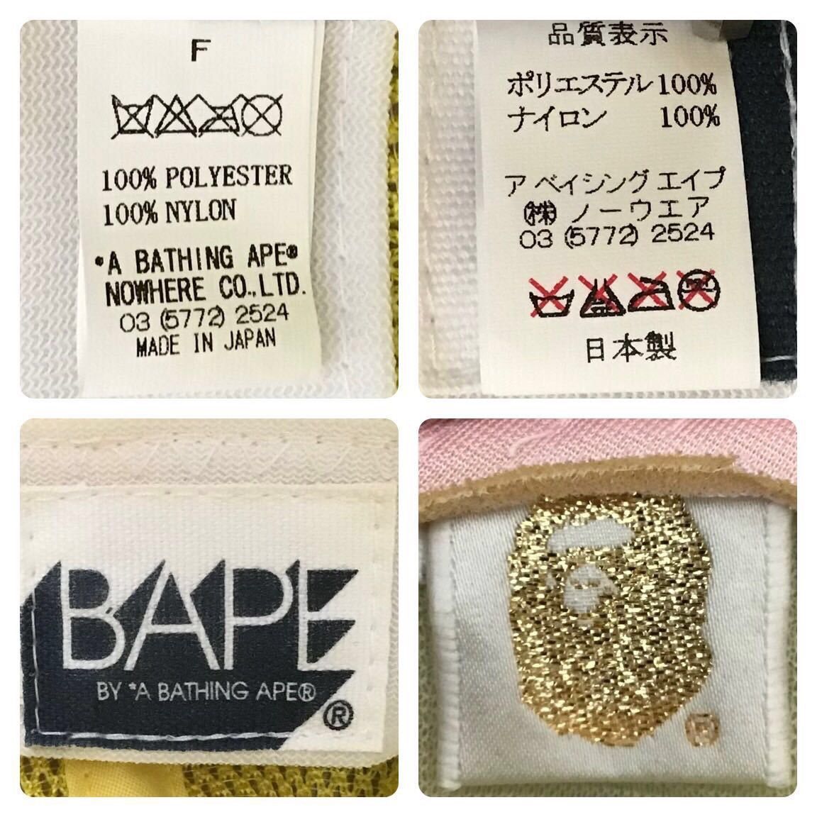 Bape BAPE STA logo tracker hat cap candy color a bathing ape NIGO | Grailed