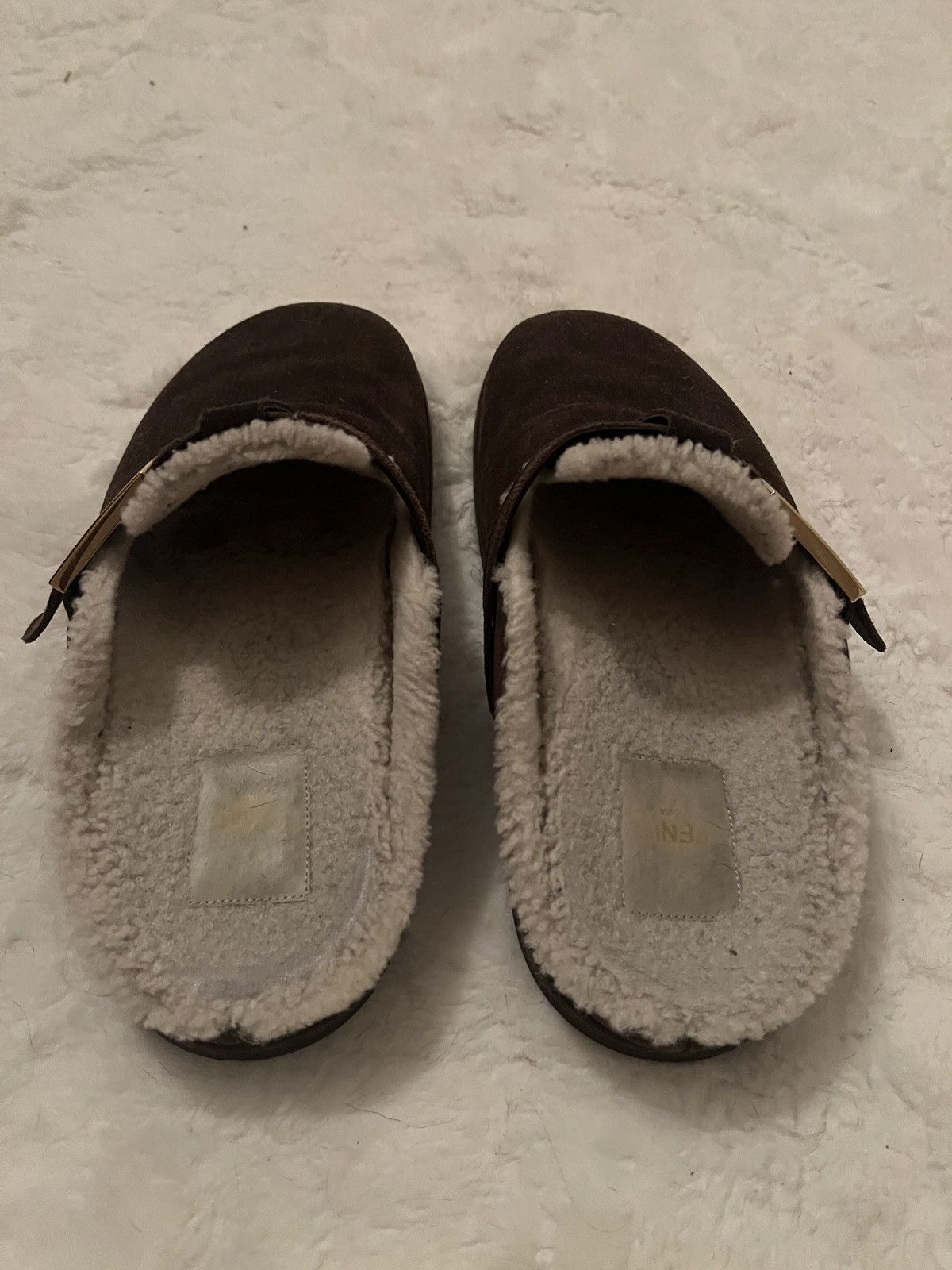 Fendi FENDI SHEARLING MULE Sz 42 Size US 12 / IT 42 - 6 Thumbnail