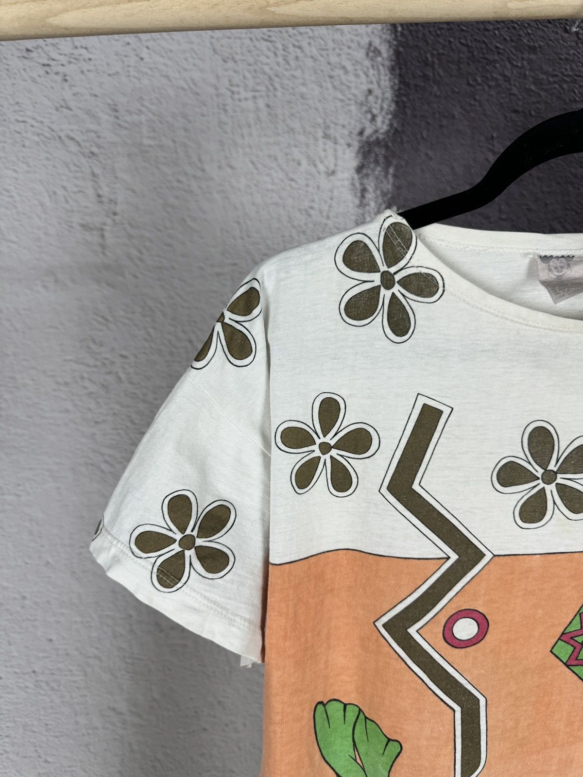 Disney × Mickey Mouse × Vintage VINTAGE DISNEY 80s MICKEY MOUSE EUREKA ALLOVER PRINT Tee Size US L / EU 52-54 / 3 - 3 Thumbnail
