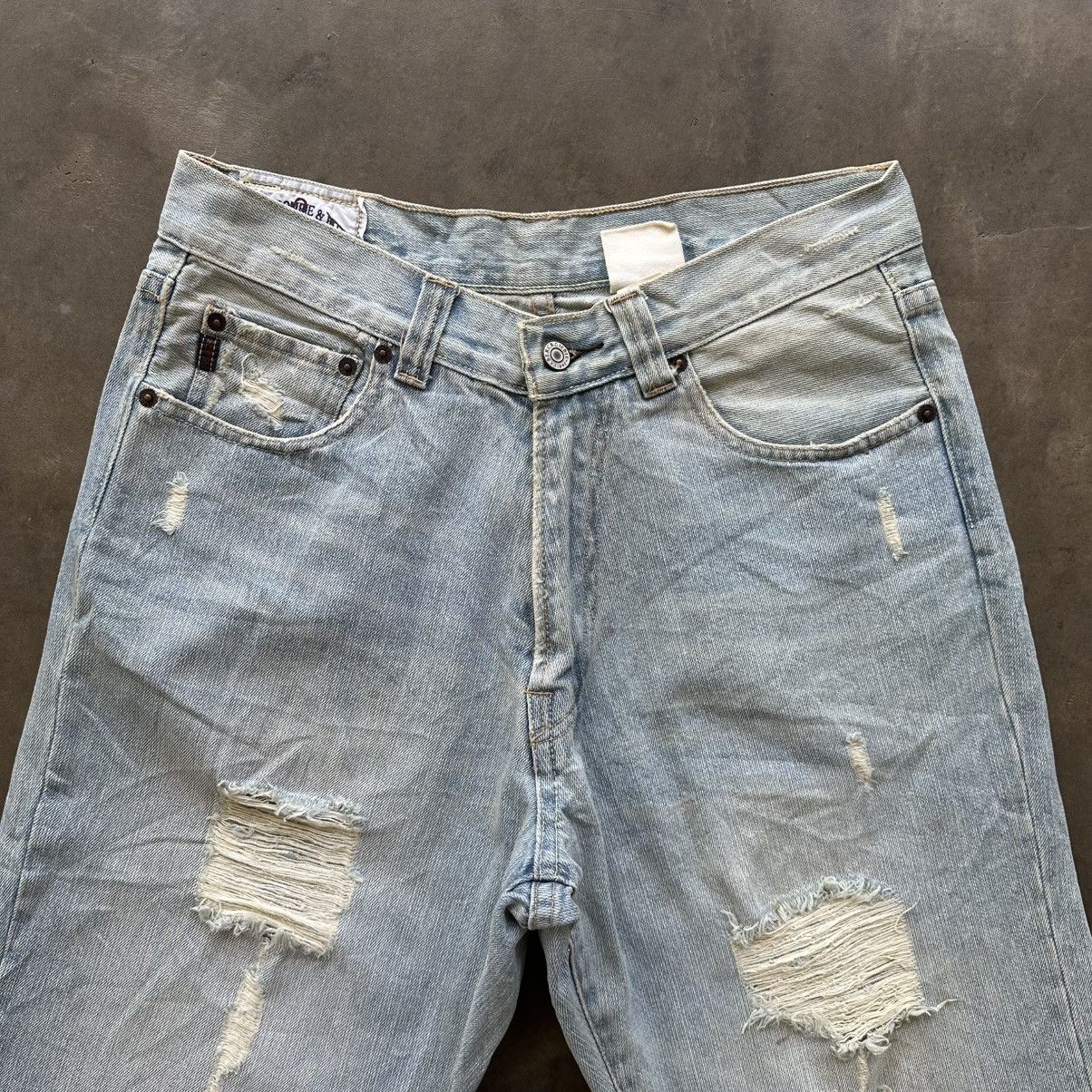 Japanese Brand Vintage Japansese Abercrombie Faded Denim Lightwash Pant Size US 30 / EU 46 - 3 Thumbnail