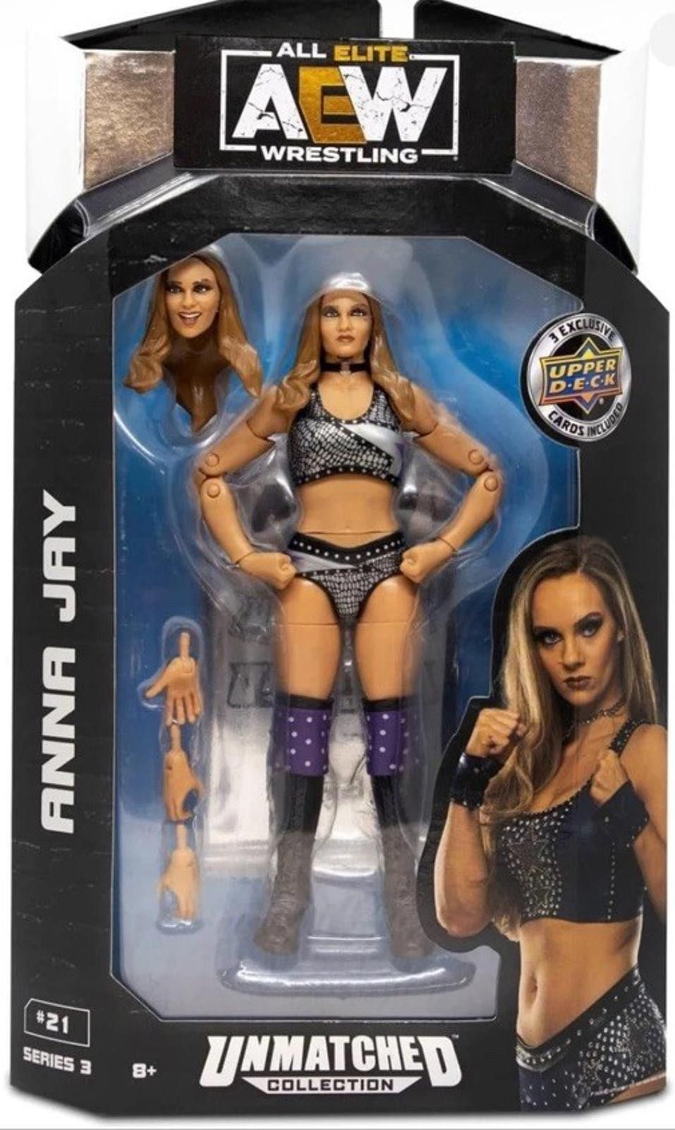 Other AEW Anna Jay Unmatched Collection # 21 Series 3 Figure Size ONE SIZE - 2 Thumbnail