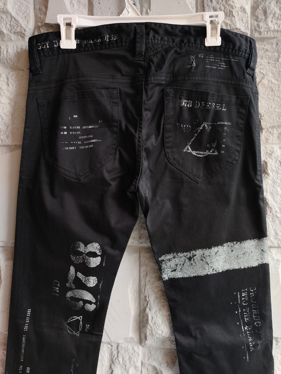 Diesel 💥Diesel Geometric Graphic Slim Jeans Size US 28 / EU 44 - 4 Thumbnail