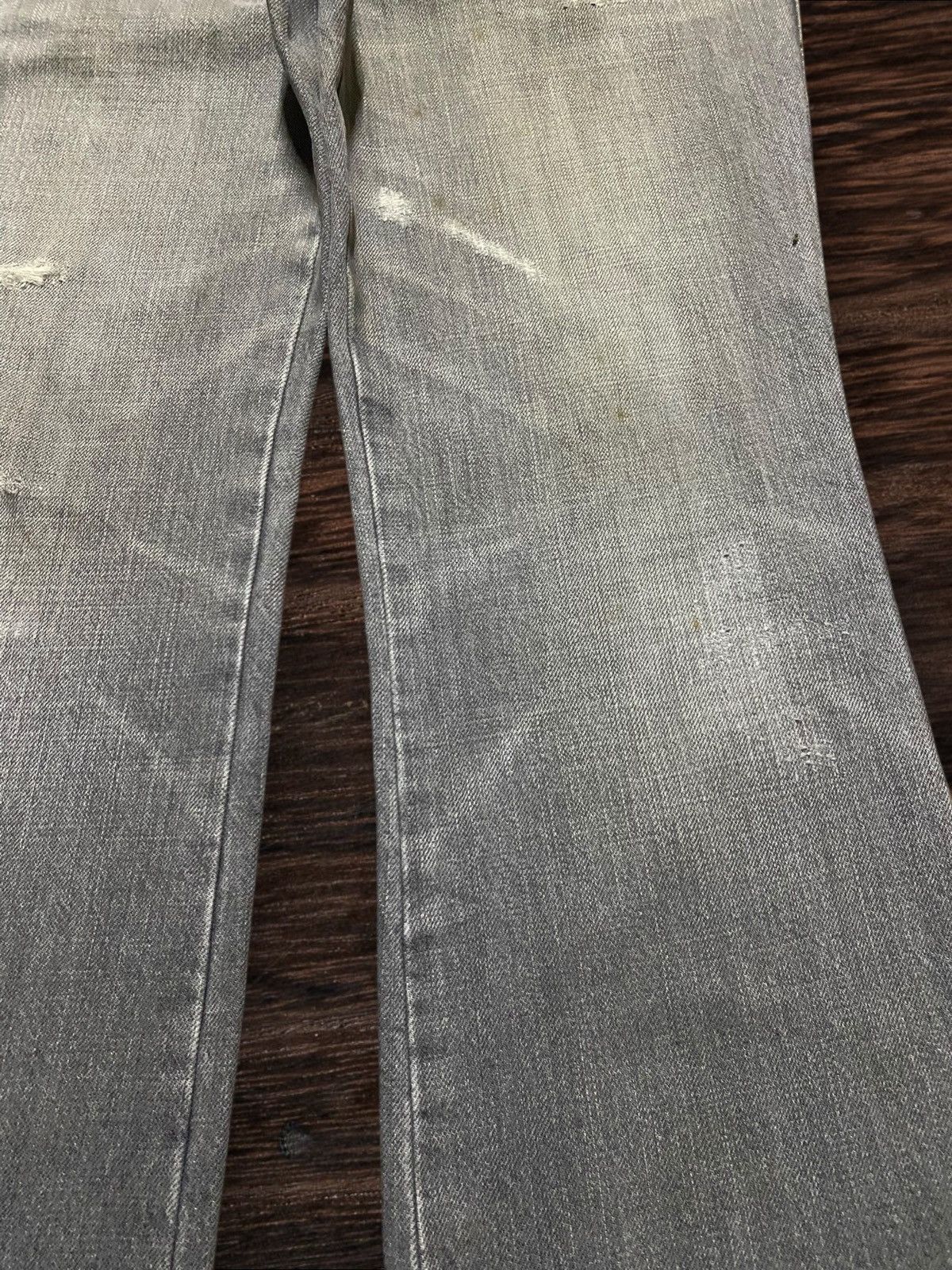 5351 POUR LES HOMMES Vintage Japanese Brand 5351 Pour Les Homme Flare Jeans Size US 32 / EU 48 - 10 Thumbnail