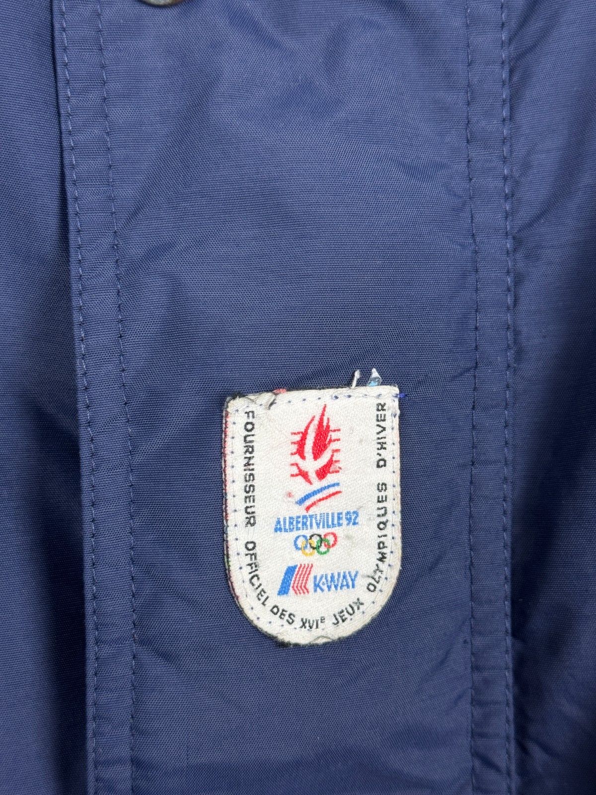 K-Way Vintage K-WAY Albertville 1992 Olympic Games Jacket Size US L / EU 52-54 / 3 - 3 Thumbnail