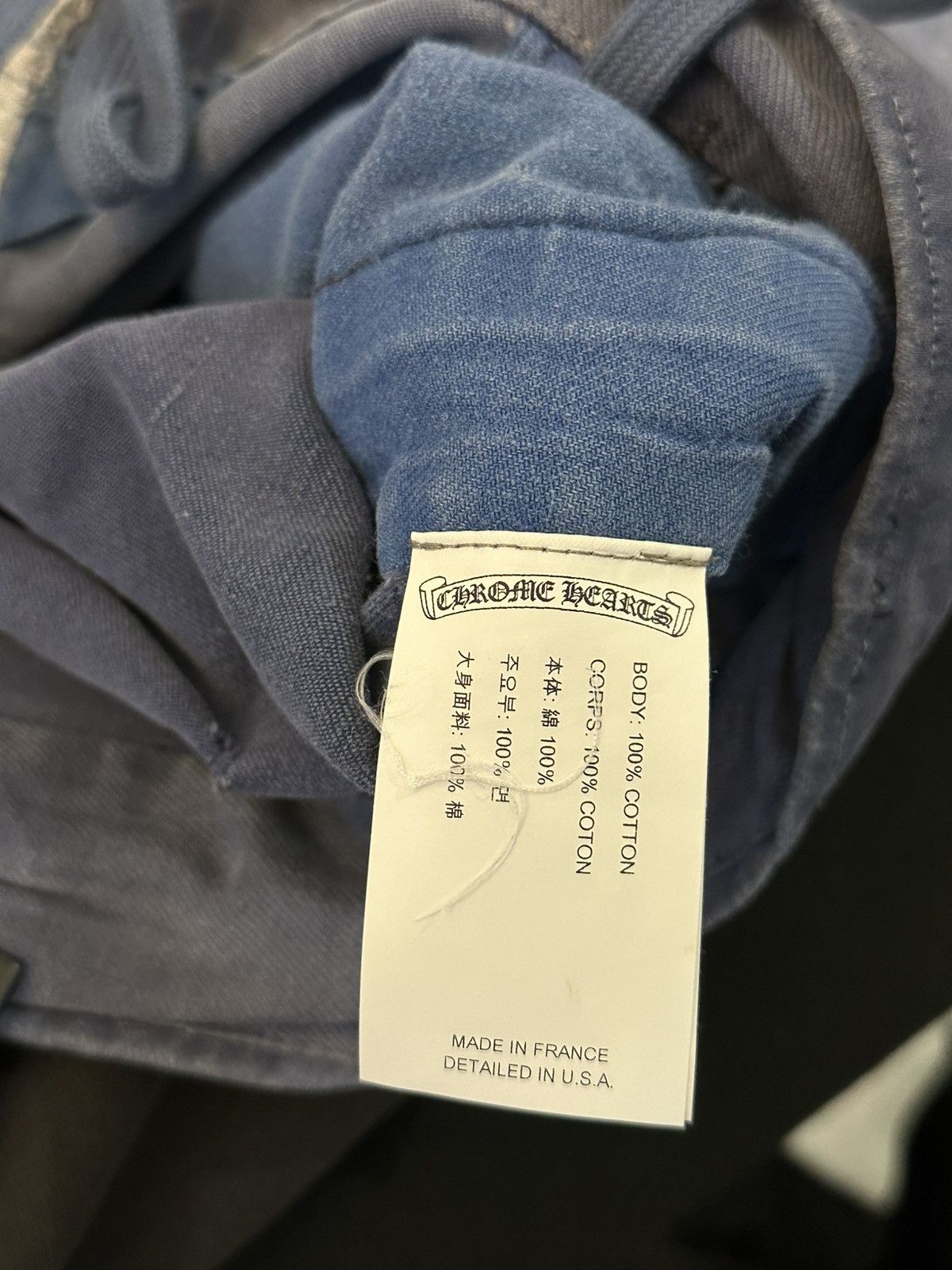 Chrome Hearts CHROME HEARTS 50s FRENCH WORKWEAR XXL Size US 38 / EU 54 - 8 Thumbnail