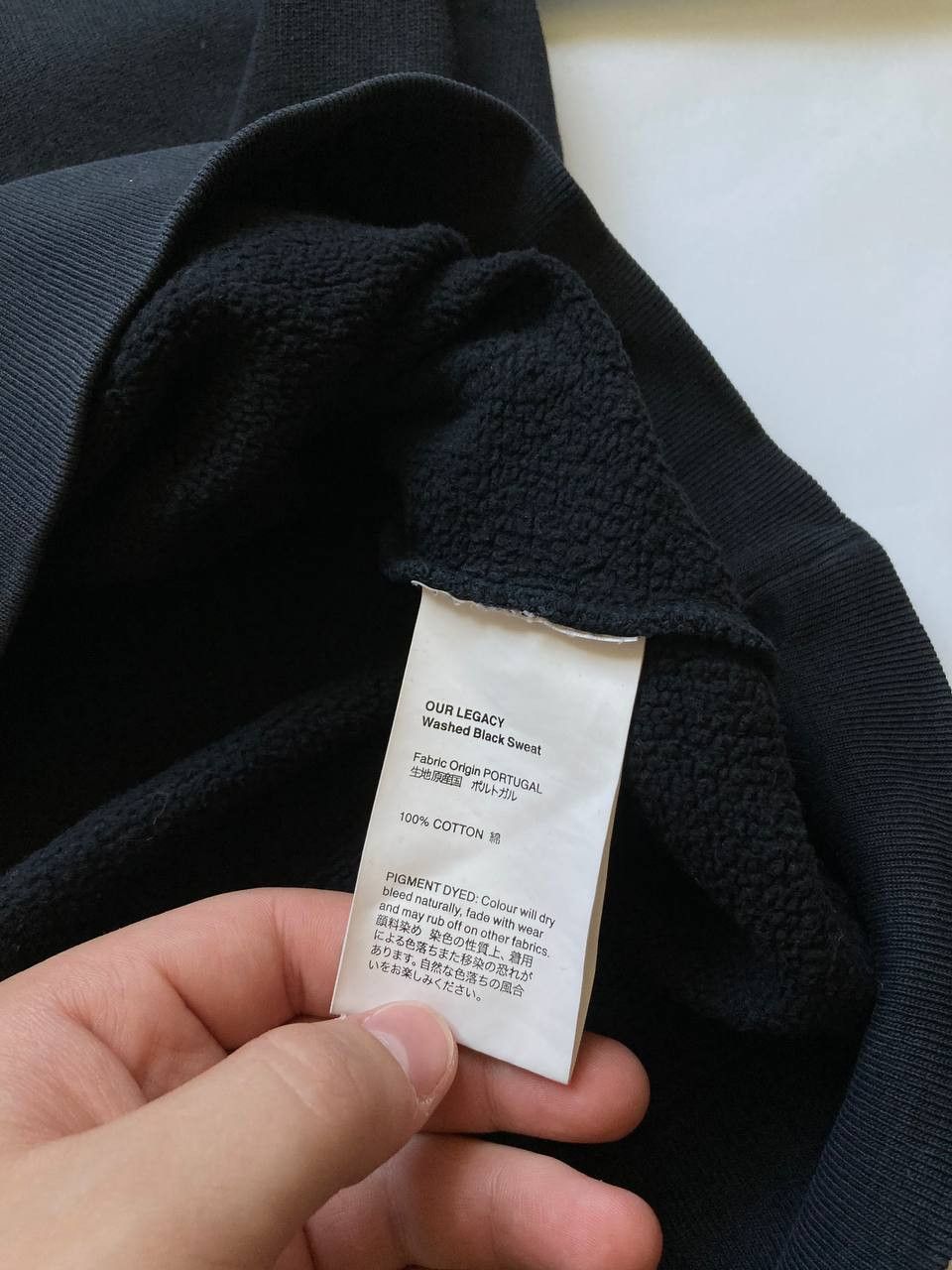 Our Legacy Rare Our Legacy Washed Sweatshirt Size US M / EU 48-50 / 2 - 3 Thumbnail