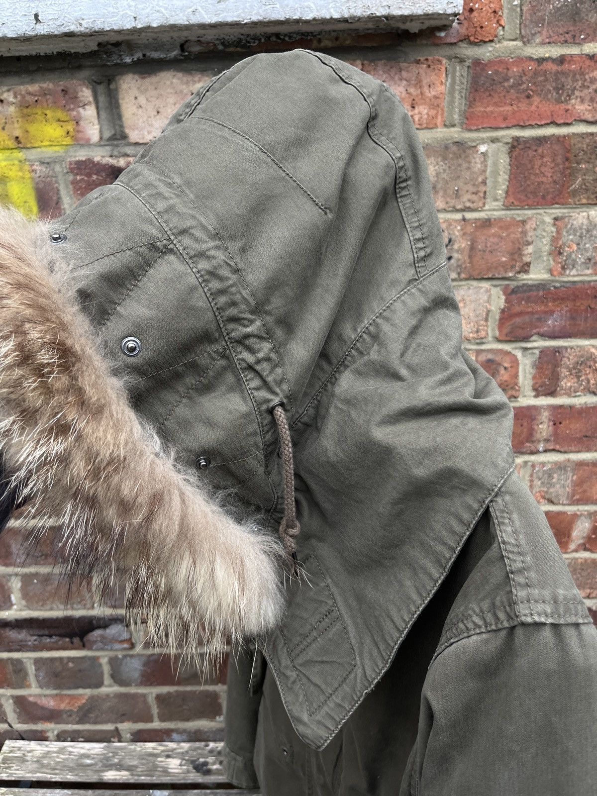 Takeo Kikuchi Rare Takeo Kikuchi Fur Hooded Parka Sz L Japanese design Size US M / EU 48-50 / 2 - 4 Thumbnail