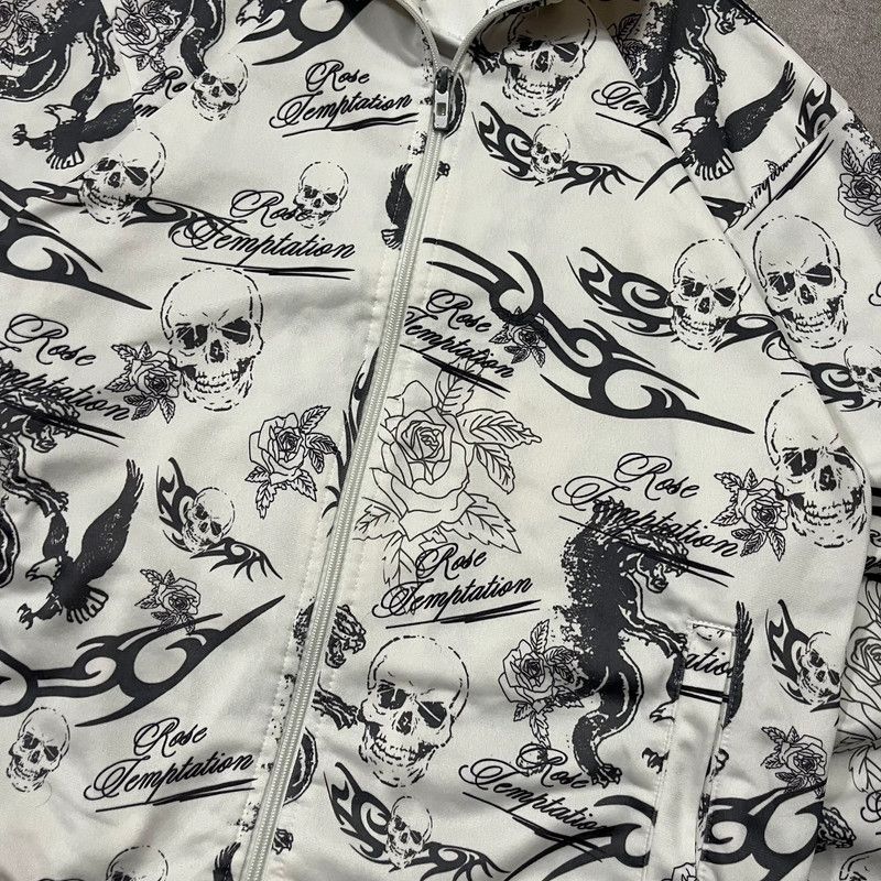 Affliction Vintage Affliciton Ed Hardy Sweatshirt Style Zip Up Y2K Size US M / EU 48-50 / 2 - 5 Thumbnail