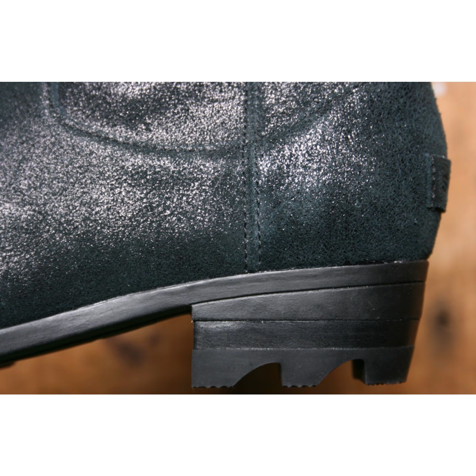 SOREL SOREL Lolla II Black Metallic Suede Leather Side Zip Ankle Booties Sz. 8 Boots Womens Size US 6 / IT 36 - 6 Thumbnail