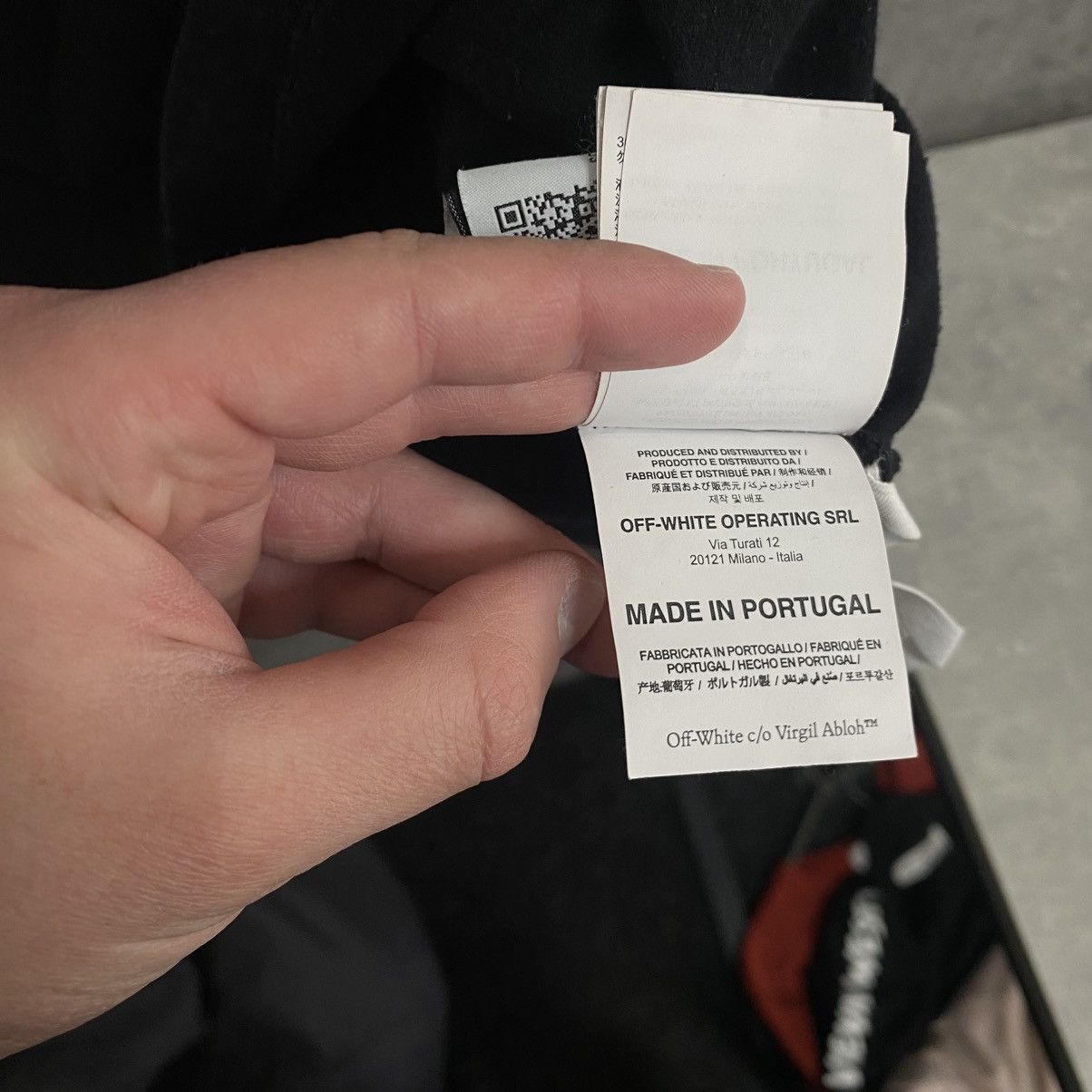Off-White Off White Caravaggio Long Sleeve T-Shirt Size US XL / EU 56 / 4 - 14 Thumbnail