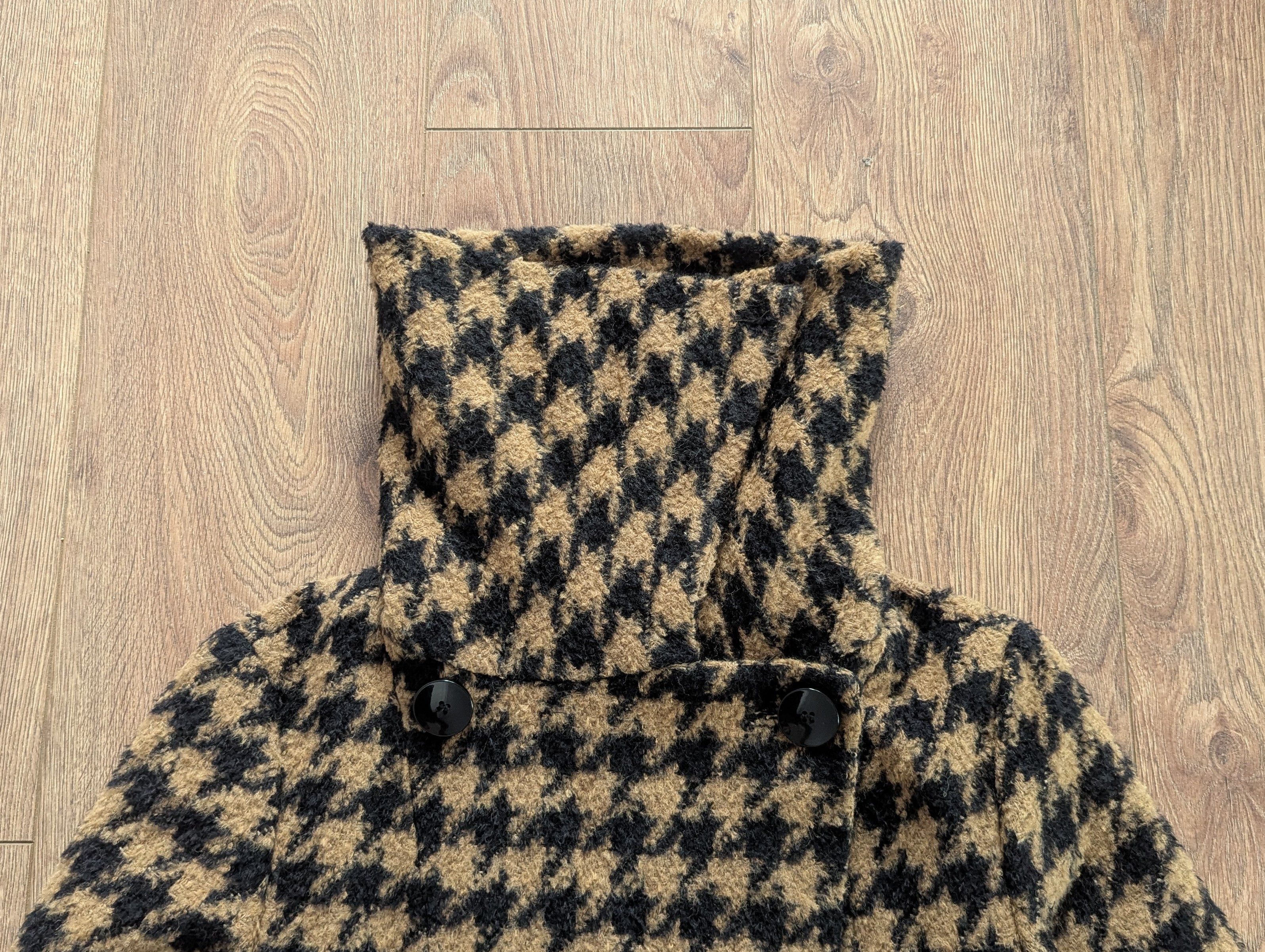 Max Mara Max Mara Long Virgin Wool Coat Black Brown Made In Italy Size M / US 6-8 / IT 42-44 - 19 Thumbnail