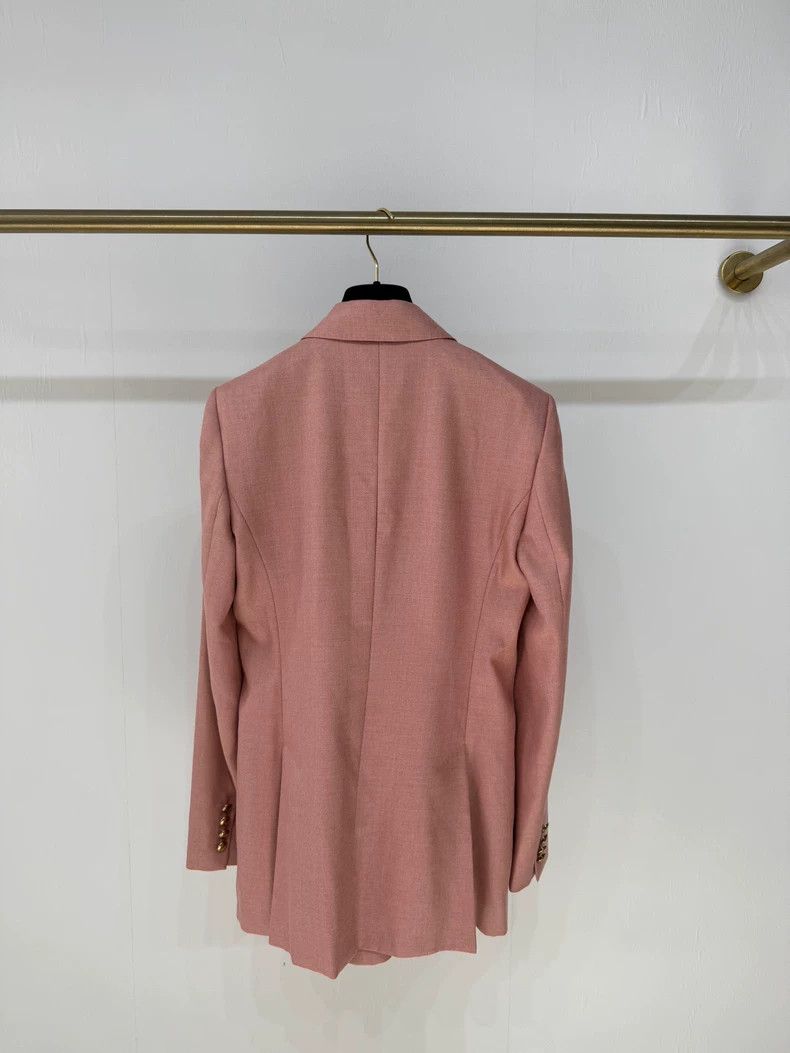 Max Mara Max Mara Double-breasted Camel Suit Jacket Size L / US 10 / IT 46 - 2 Thumbnail