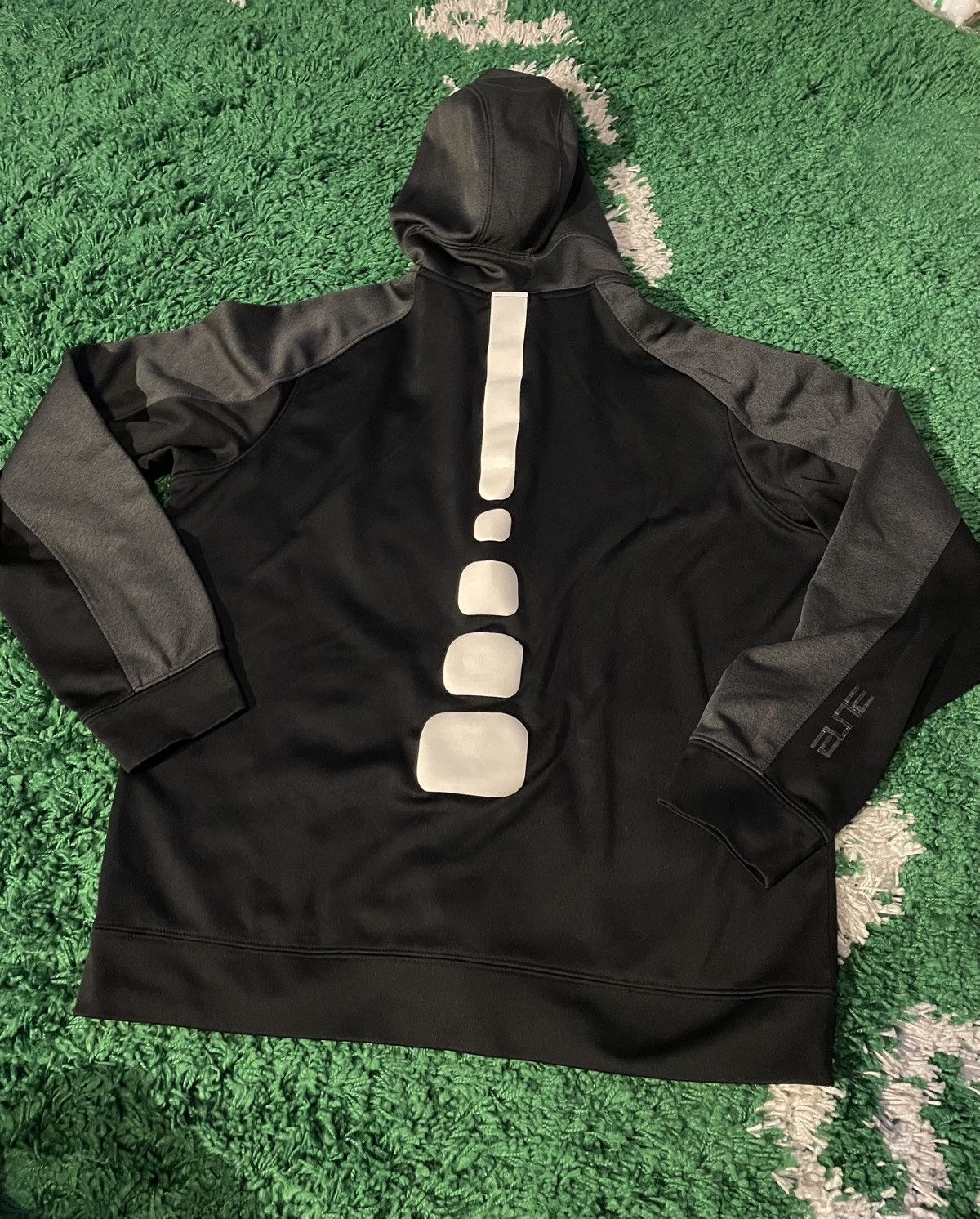 Nike Elite Zip Basketball Hoodie Large Black Activewear Jacket Size US L / EU 52-54 / 3 - 6 Thumbnail