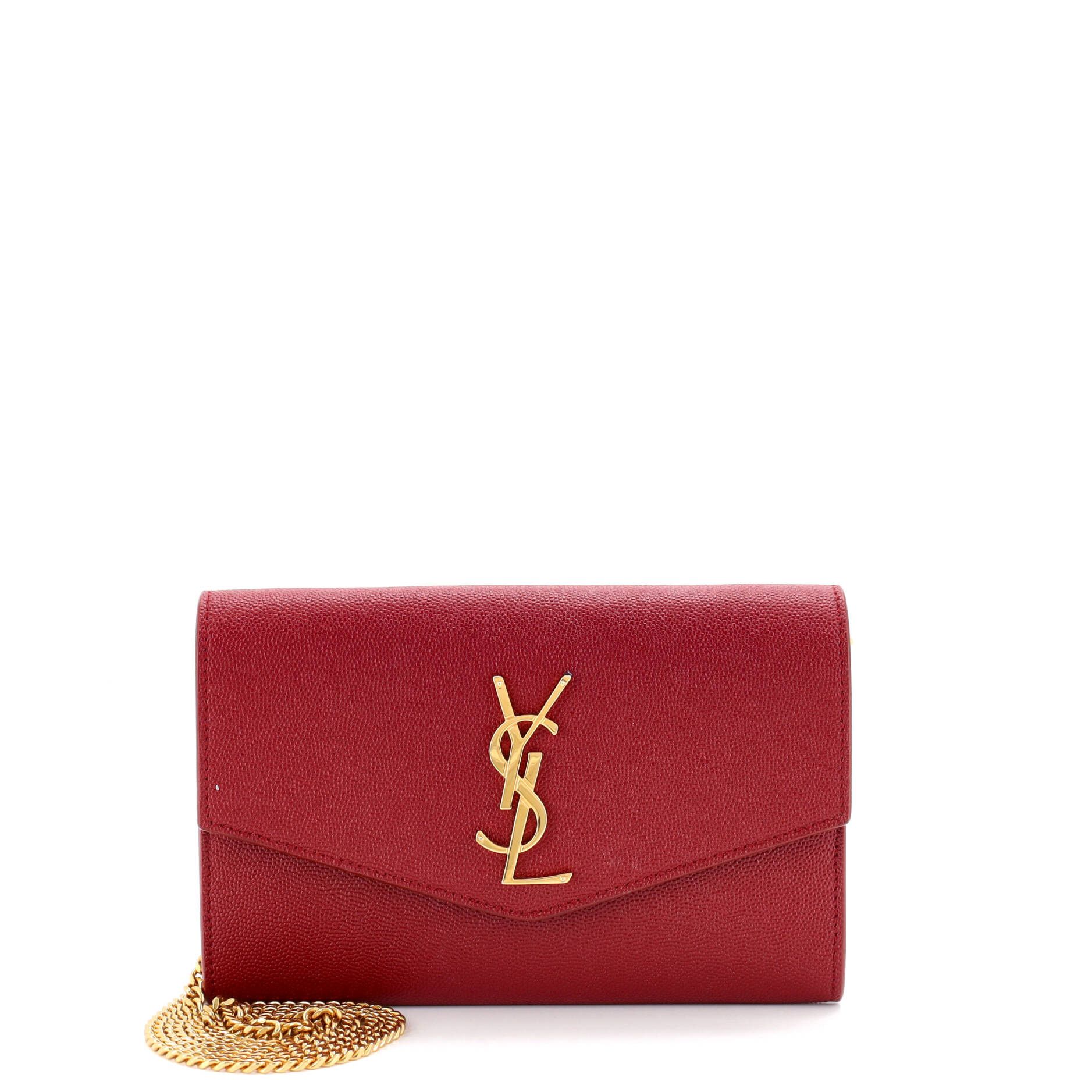 Saint Laurent Paris Uptown Chain Wallet Size ONE SIZE - 1 Thumbnail