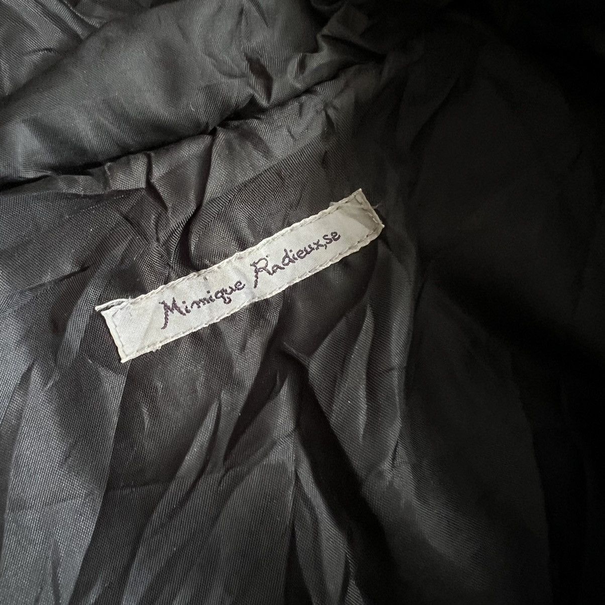 Japanese Brand 2000s Mimigue Radieux Vkei Style Bomber Fur Hooded Jacket Size M / US 6-8 / IT 42-44 - 5 Thumbnail