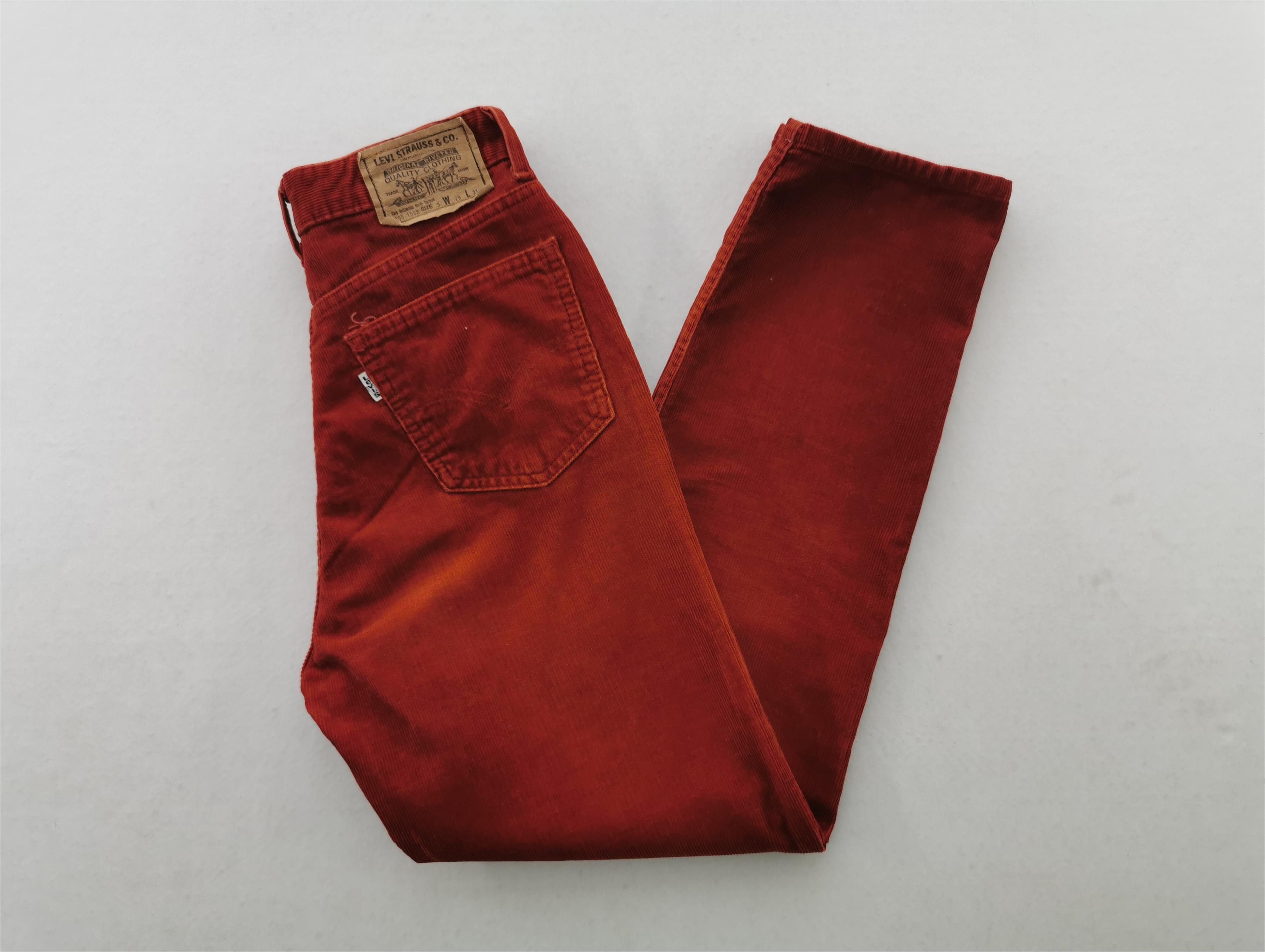 Levi's Vintage Levis Lot 505 Corduroy Pants Womens Made In Japan Size 25" / US 0 / IT 36 - 1 Thumbnail