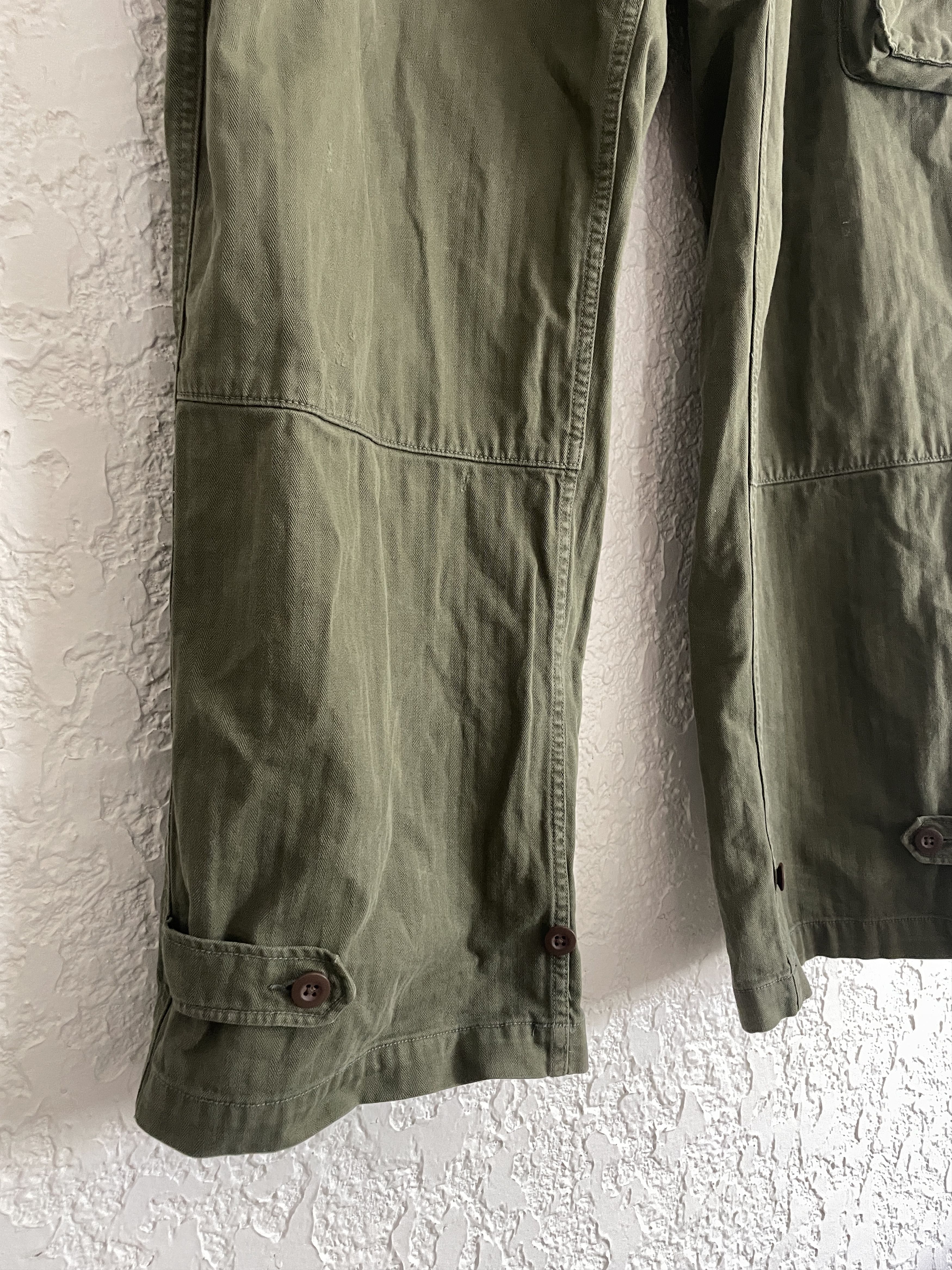Polo Ralph Lauren 🔥 POLO RALPH LAUREN® RARE French Military HBT Cargo Pants Size US 38 / EU 54 - 3 Thumbnail